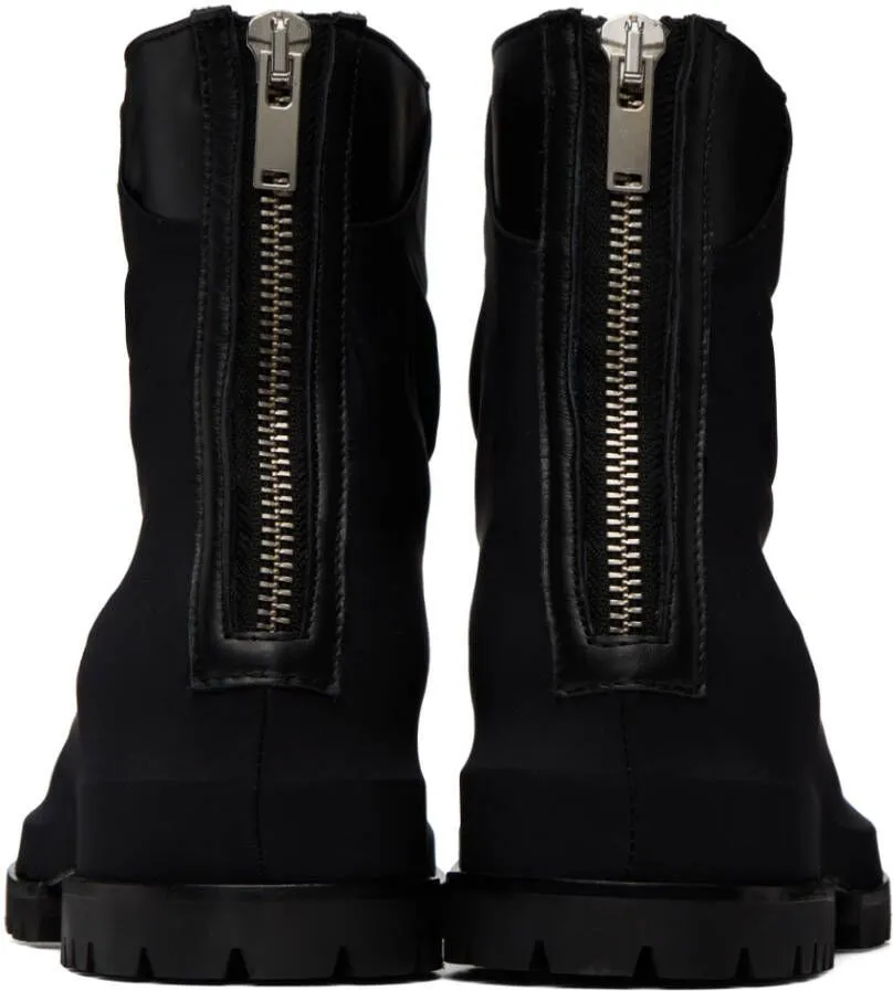 424 Black Marathon Boots