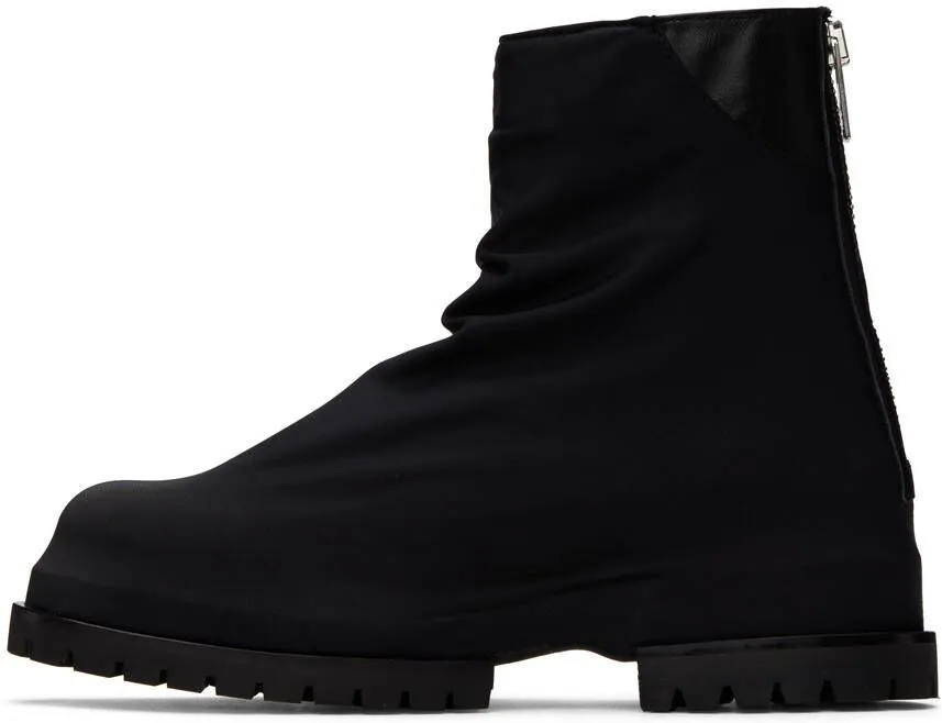 424 Black Marathon Boots