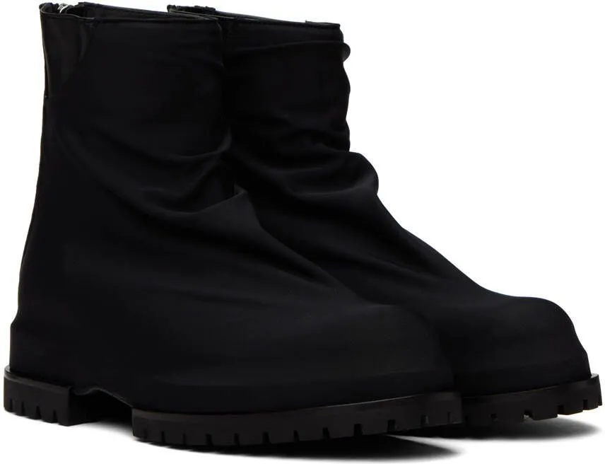 424 Black Marathon Boots