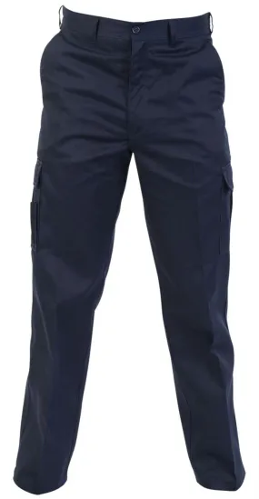 Absolute Apparel Cargo Trousers - Navy