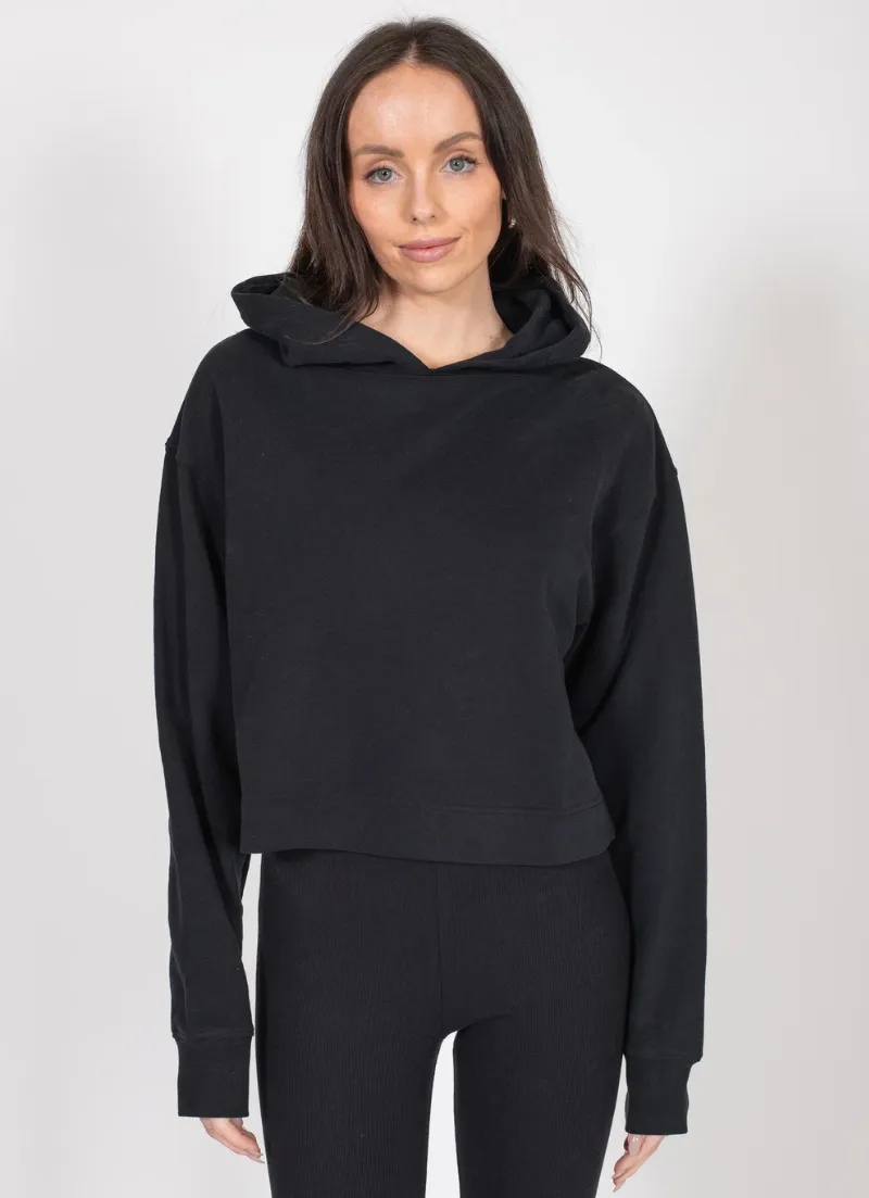 Alex Cropped Core Hoodie