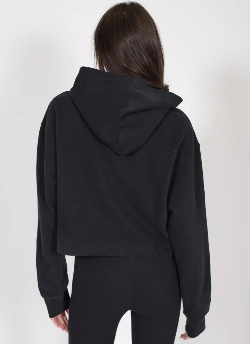 Alex Cropped Core Hoodie