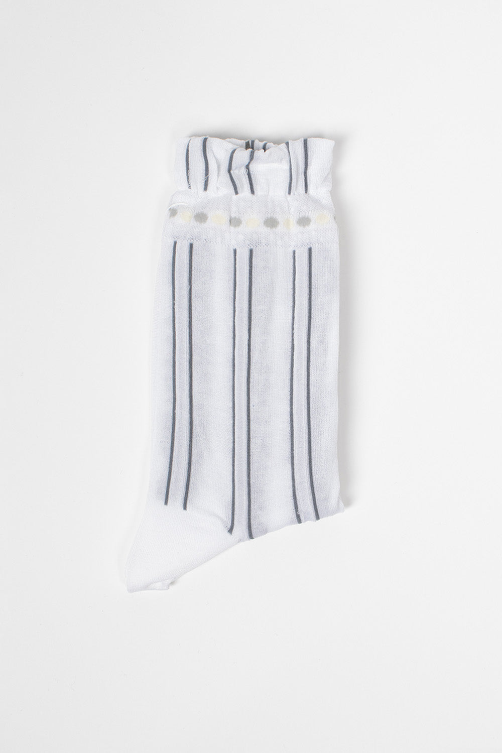 AM-767 Stripe Socks White