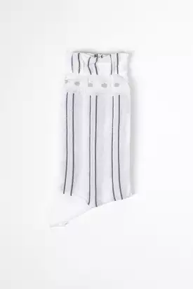 AM-767 Stripe Socks White