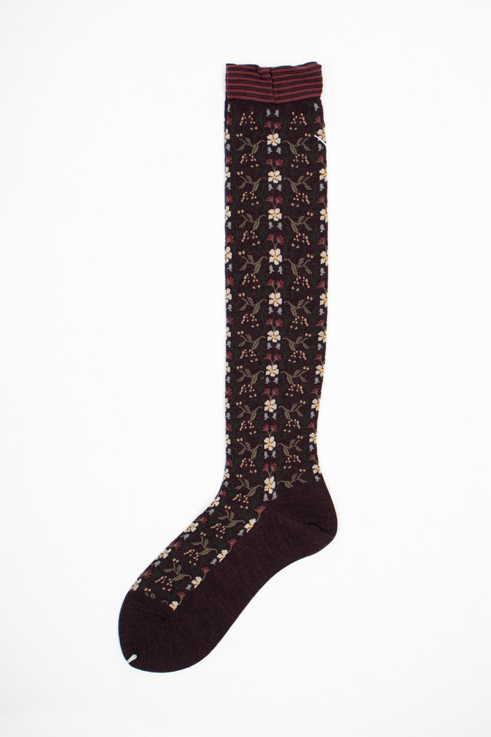 AM-774HS Wall Flower Socks Wine