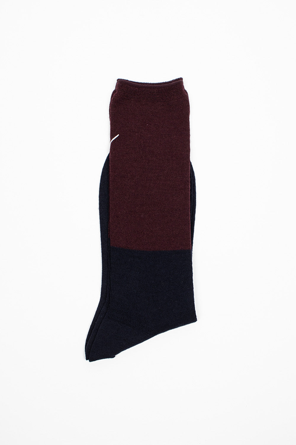 ANP-92K Two Tone Rib Socks Navy