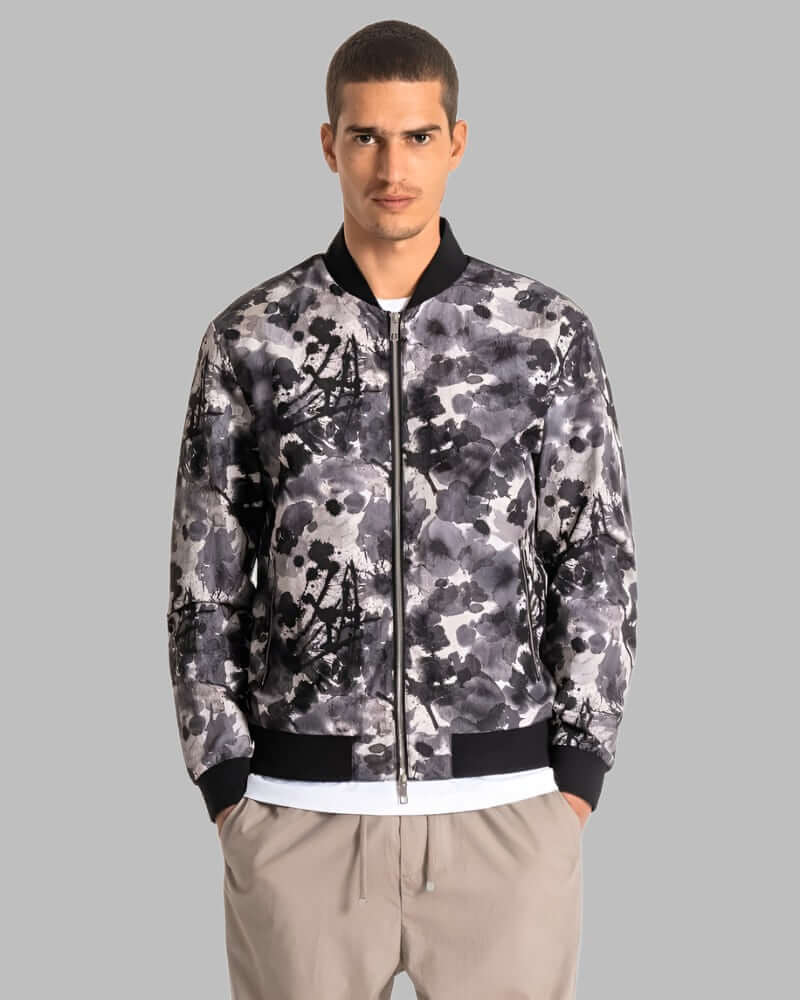 Antony Morato Bomber Jacket ABSTRACT PRINT