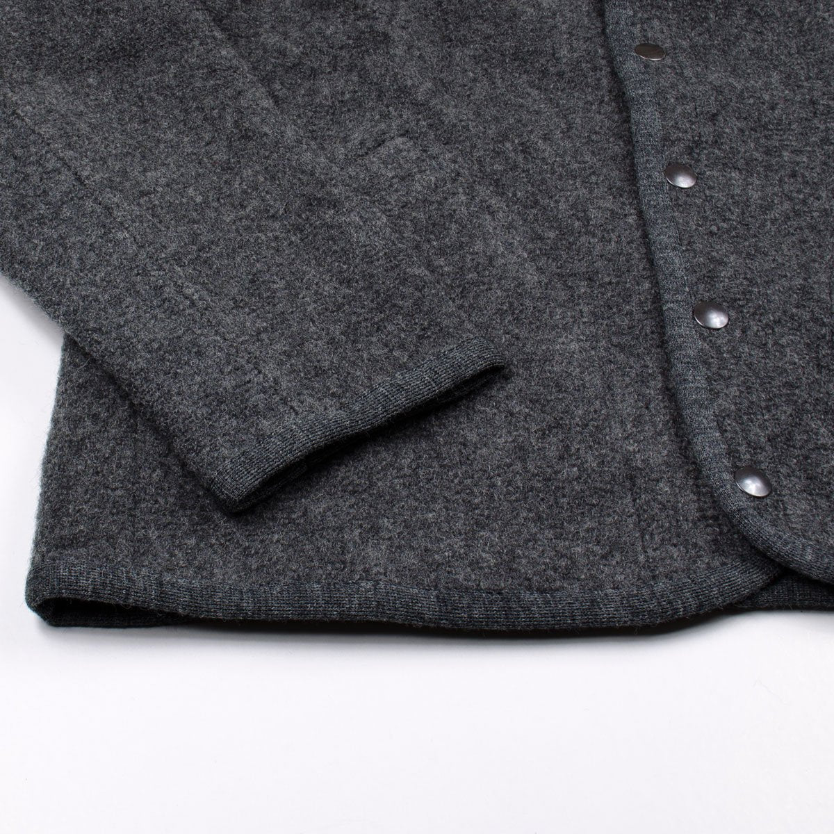 Arpenteur - Rachel Boiled Wool Jacket - Grey