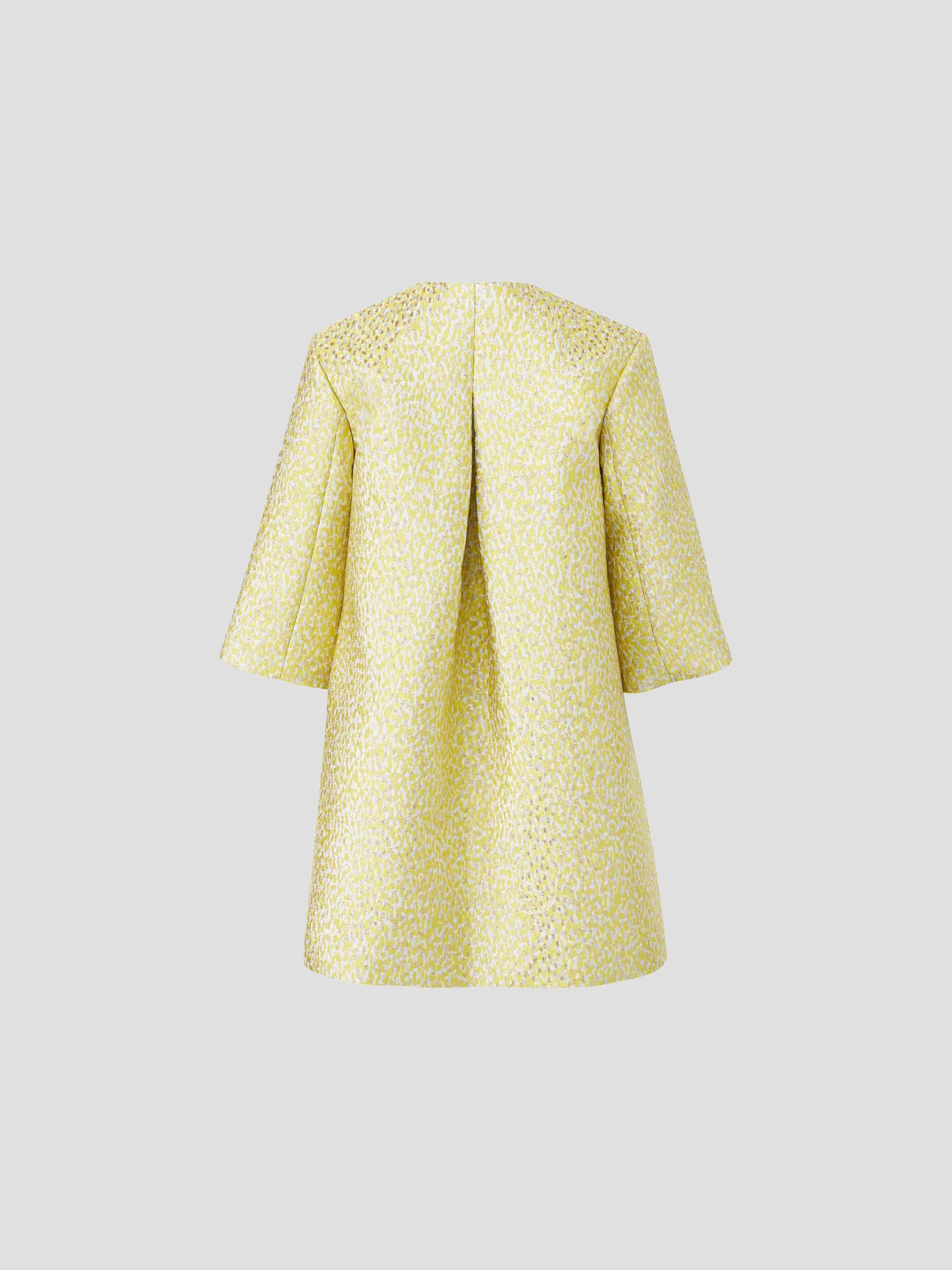 Audrey Coat in Confetti Jacquard