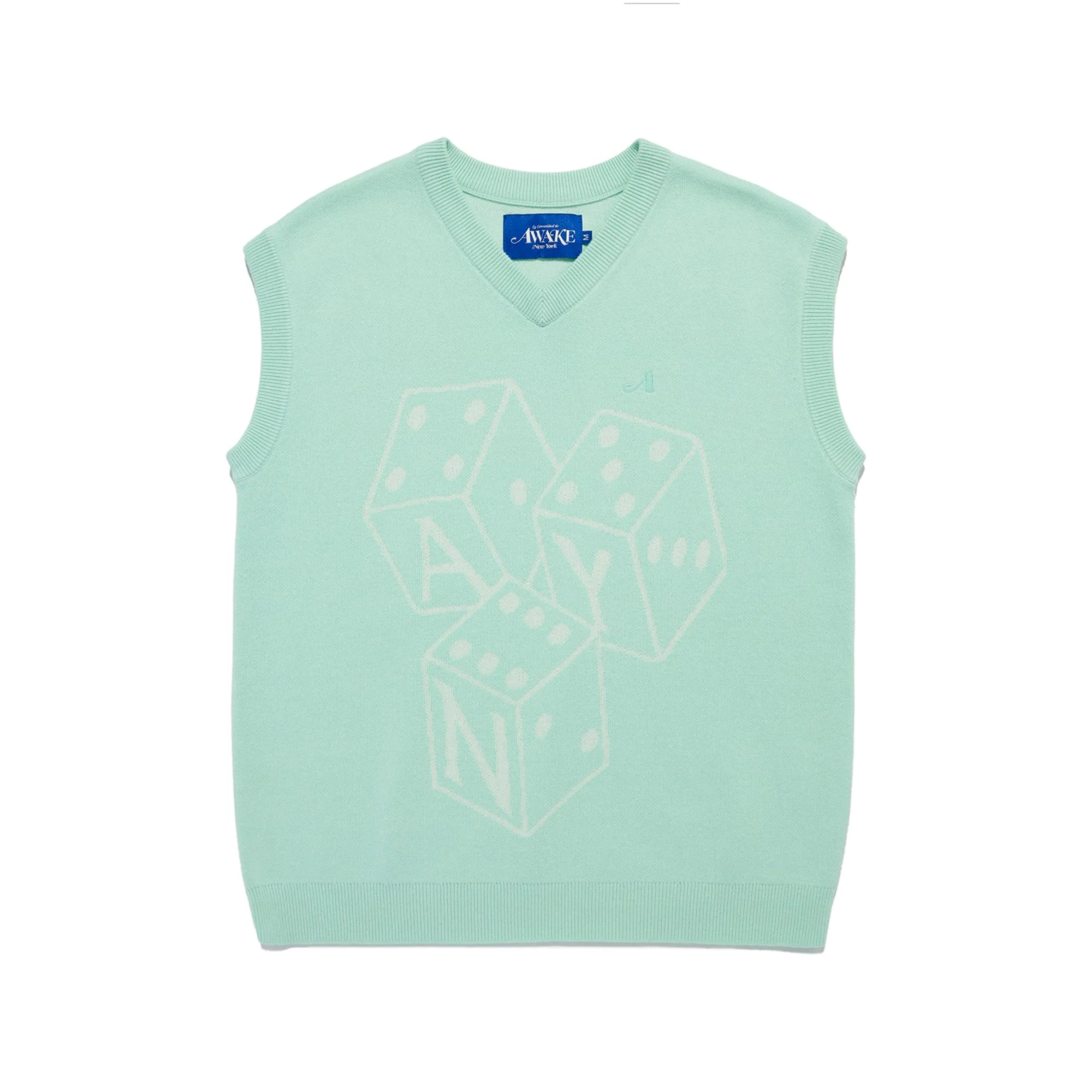 Awake NY Dice Vest Mint