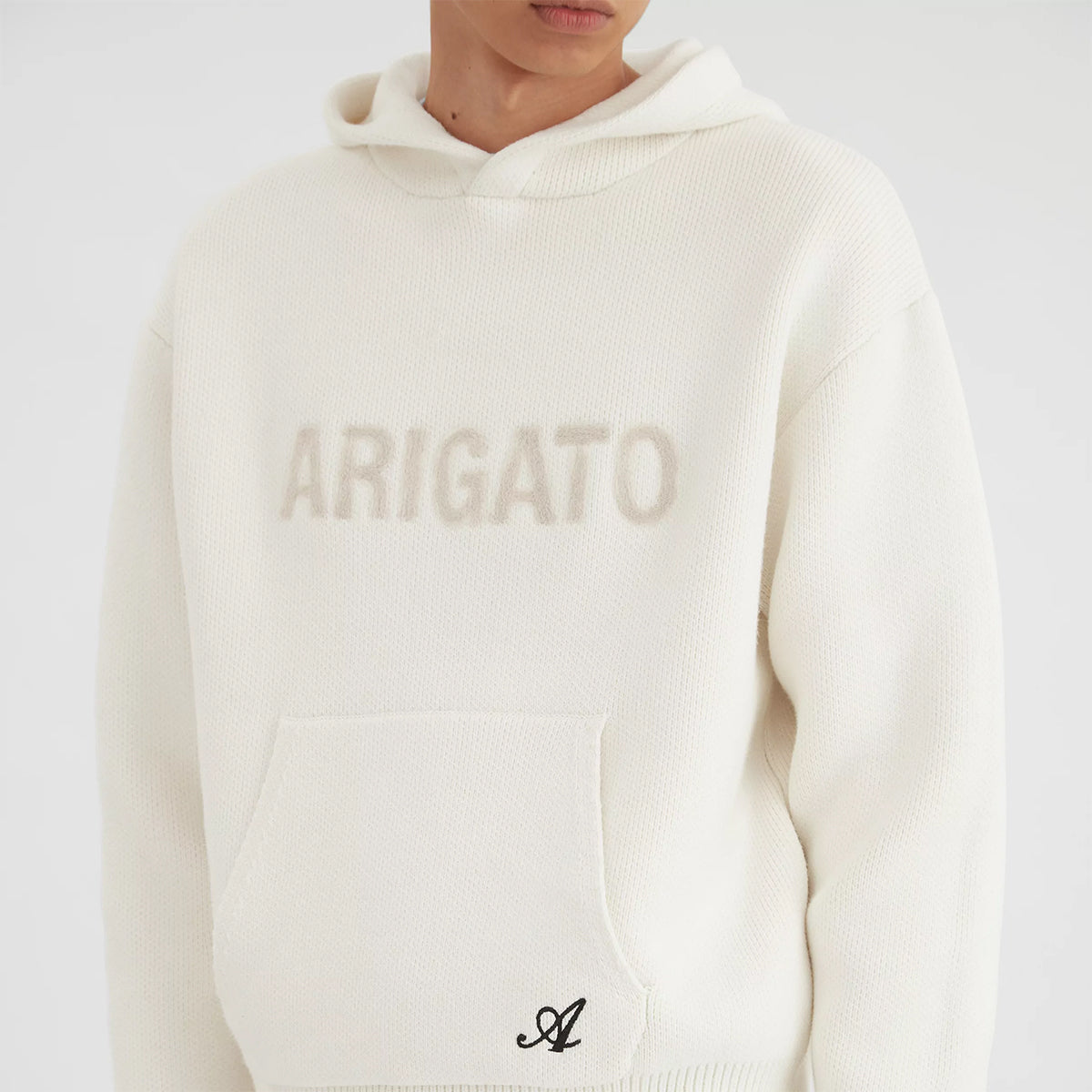 Axel Arigato - District Hoodie in Ecru