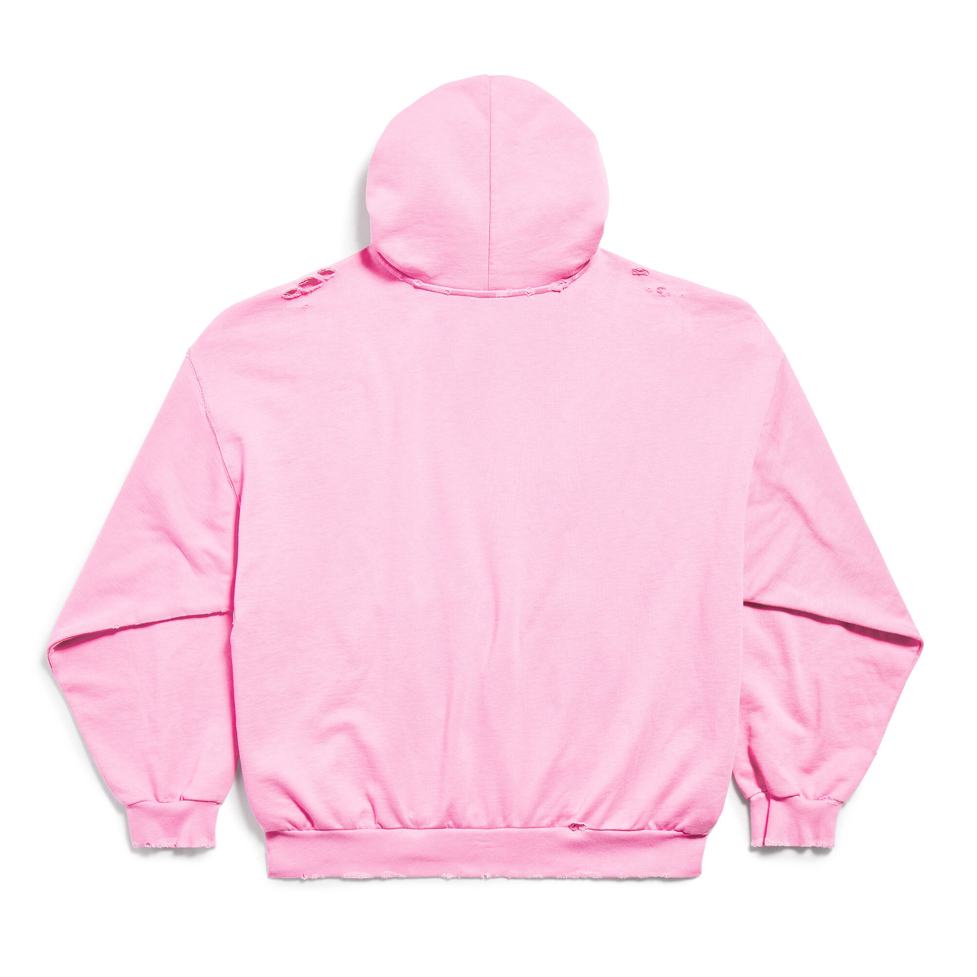 BALENCIAGA  |Nologo Hoodie Medium Fit in Light Pink