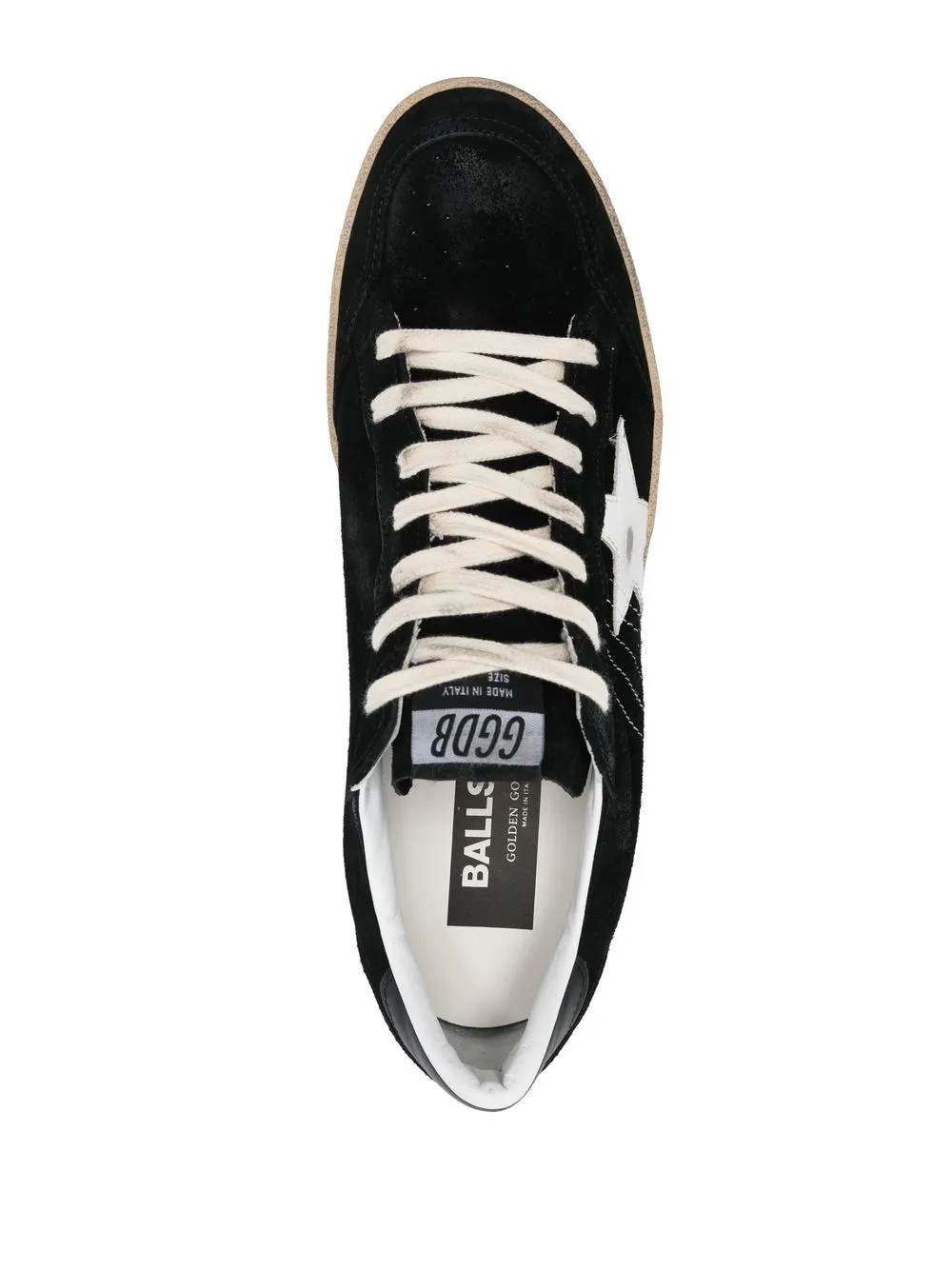 BALL STAR LEATHER SNEAKERS