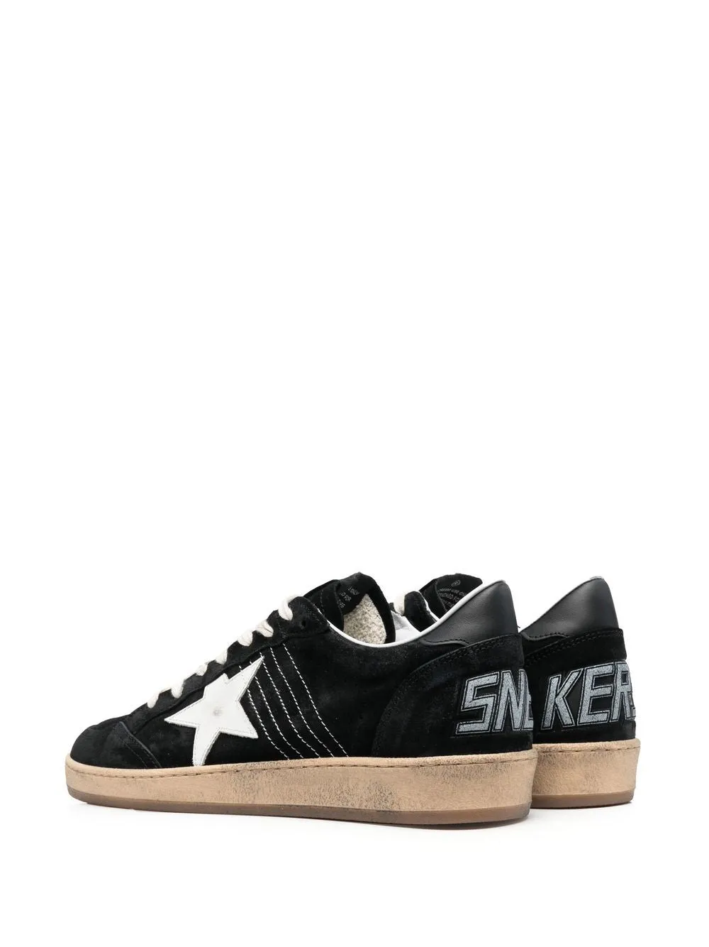 BALL STAR LEATHER SNEAKERS