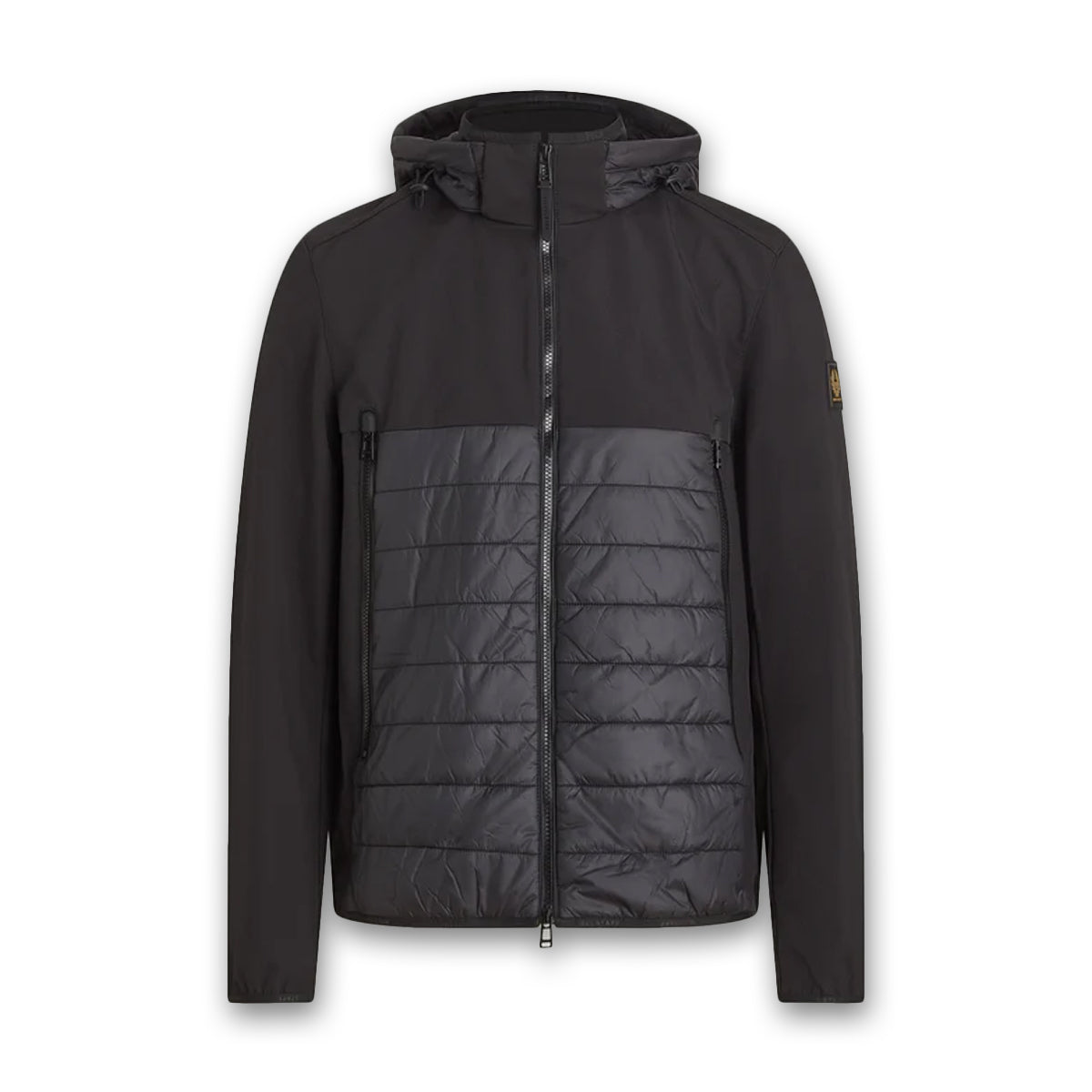 Belstaff - Boundary Soft Shell Hybrid Jacket in Black