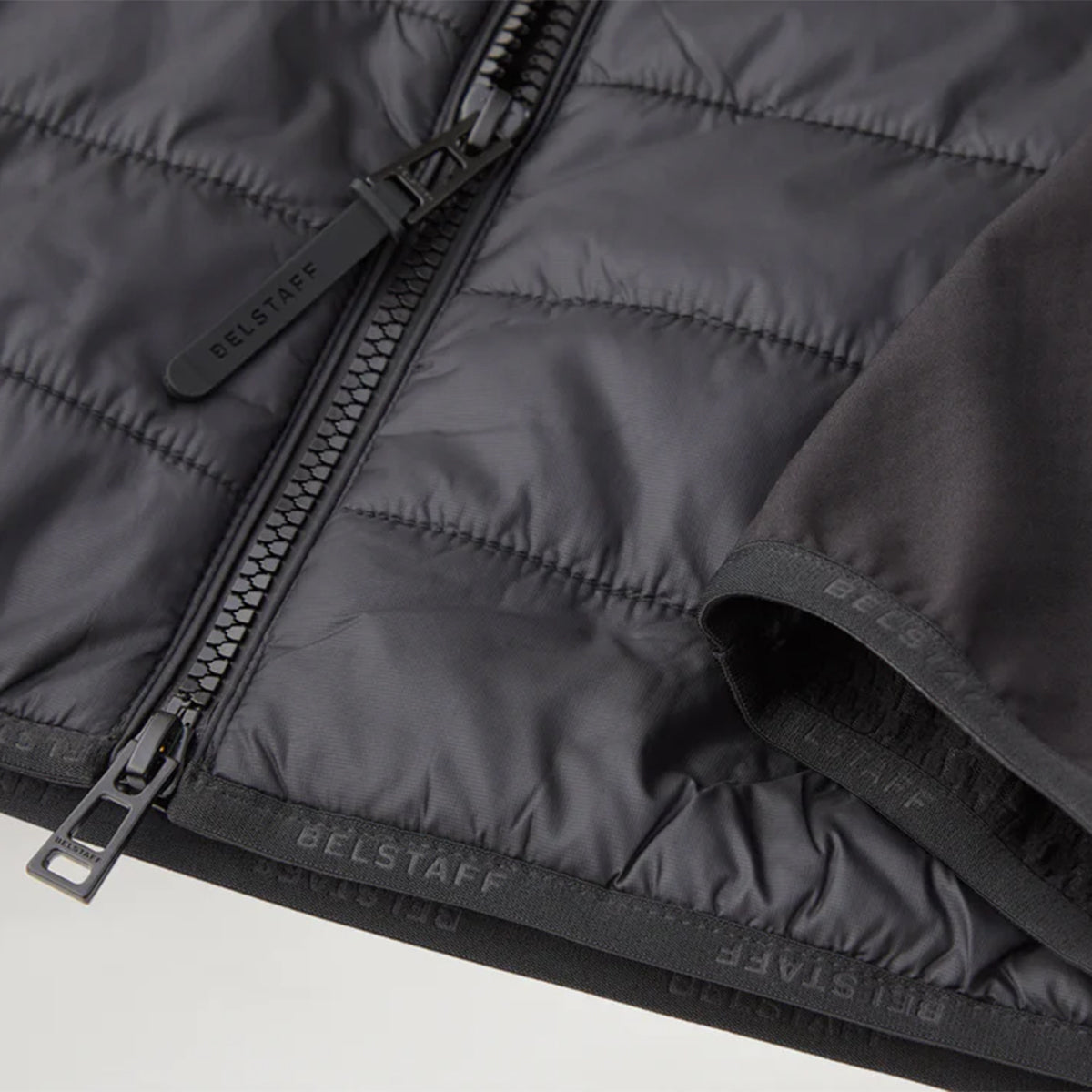 Belstaff - Boundary Soft Shell Hybrid Jacket in Black