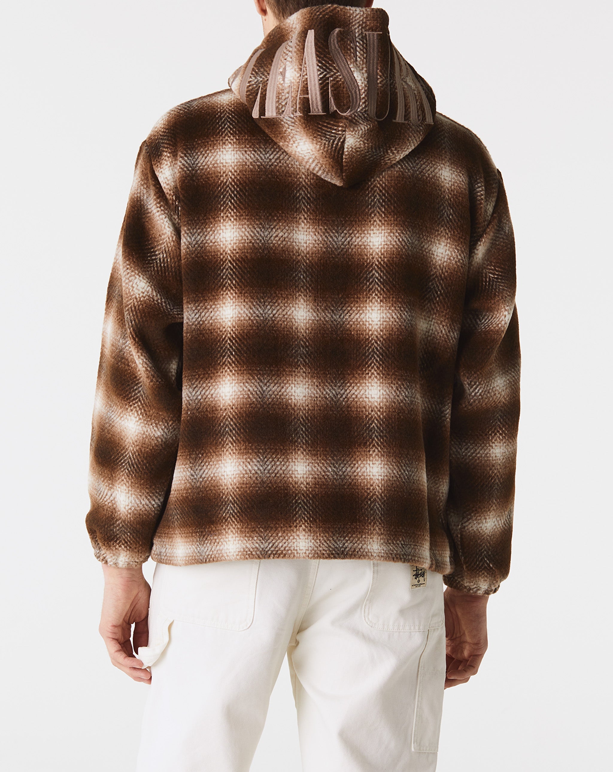 Beyond Plaid Woven Hoodie