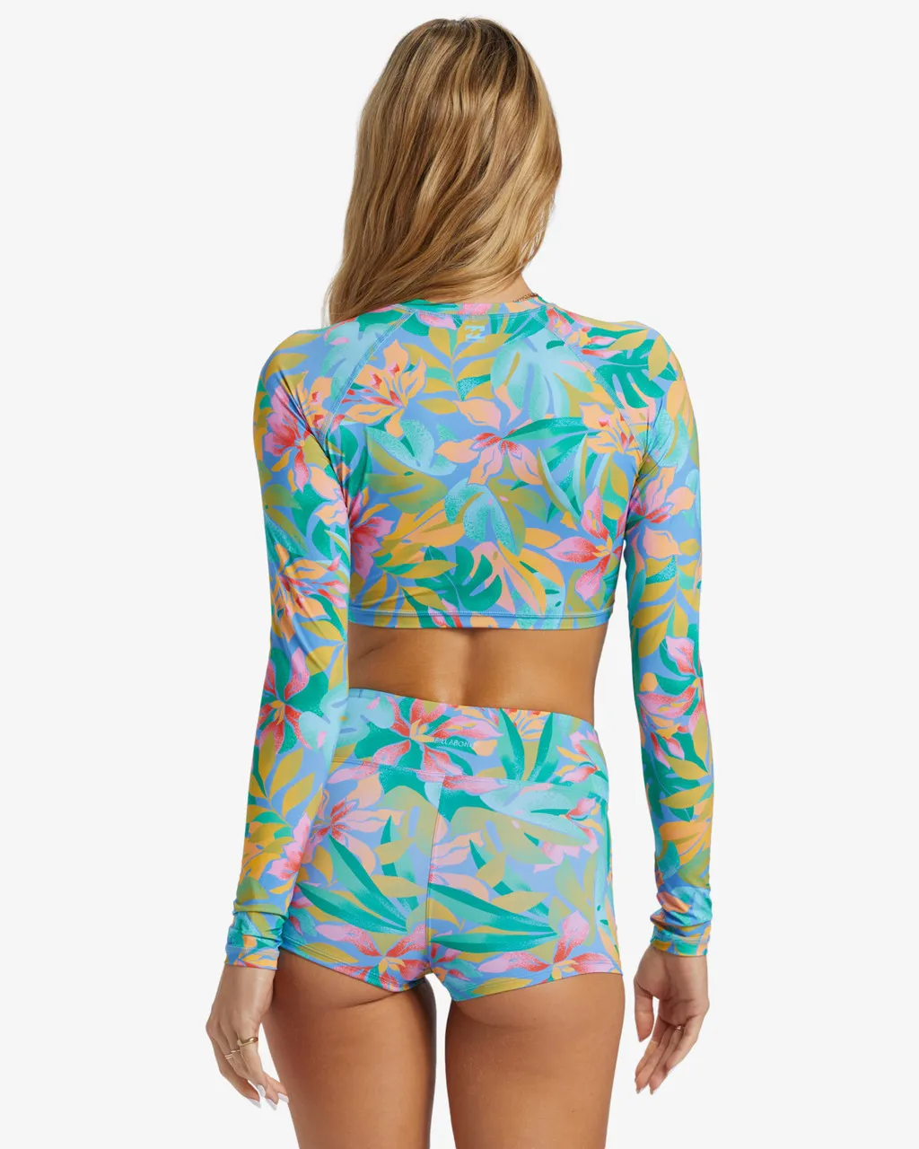 BILLABONG TROPIC DAZE CROPPED RASHGUARD