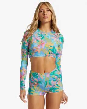 BILLABONG TROPIC DAZE CROPPED RASHGUARD