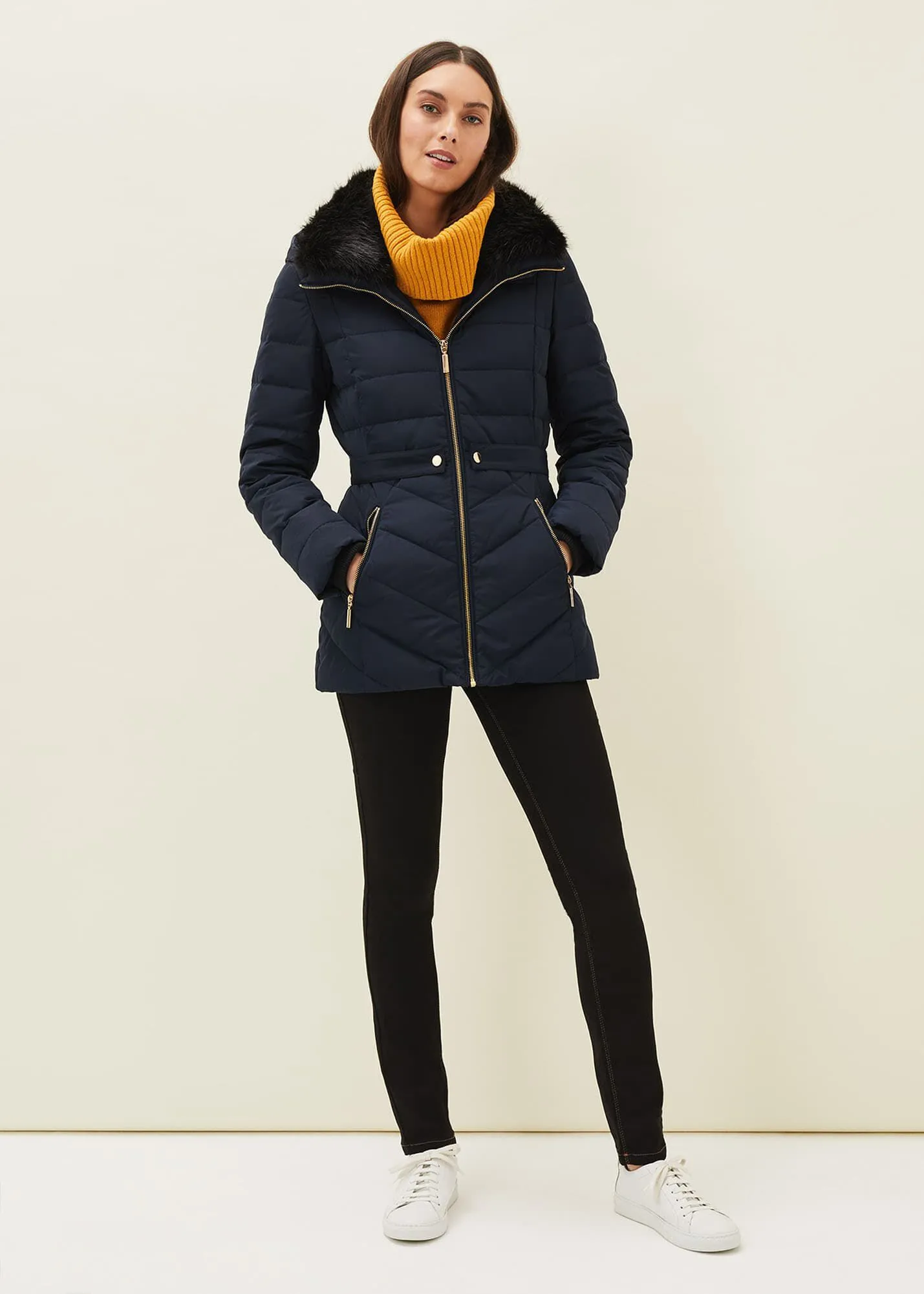 Bobbie Short Puffer Coat