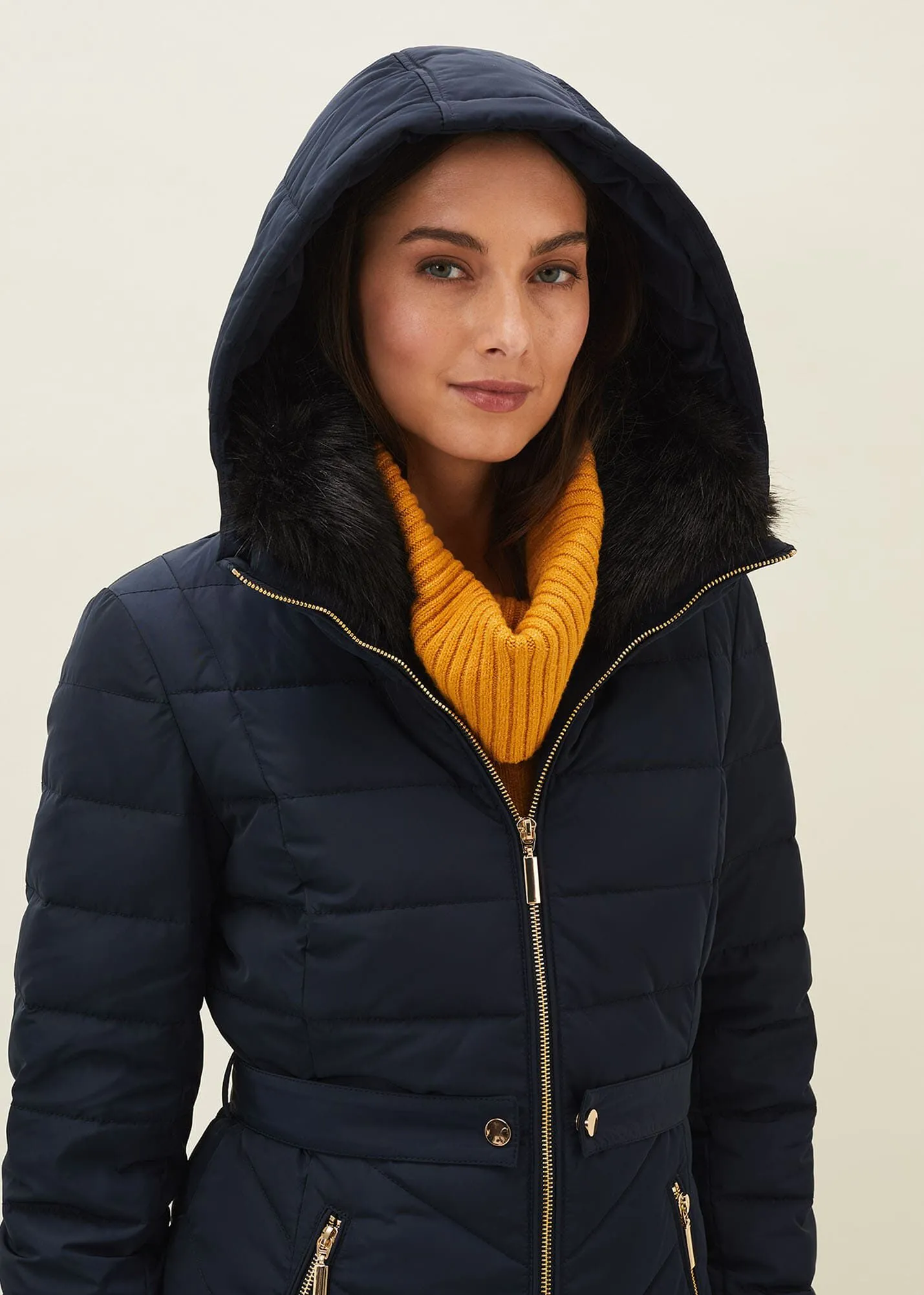 Bobbie Short Puffer Coat