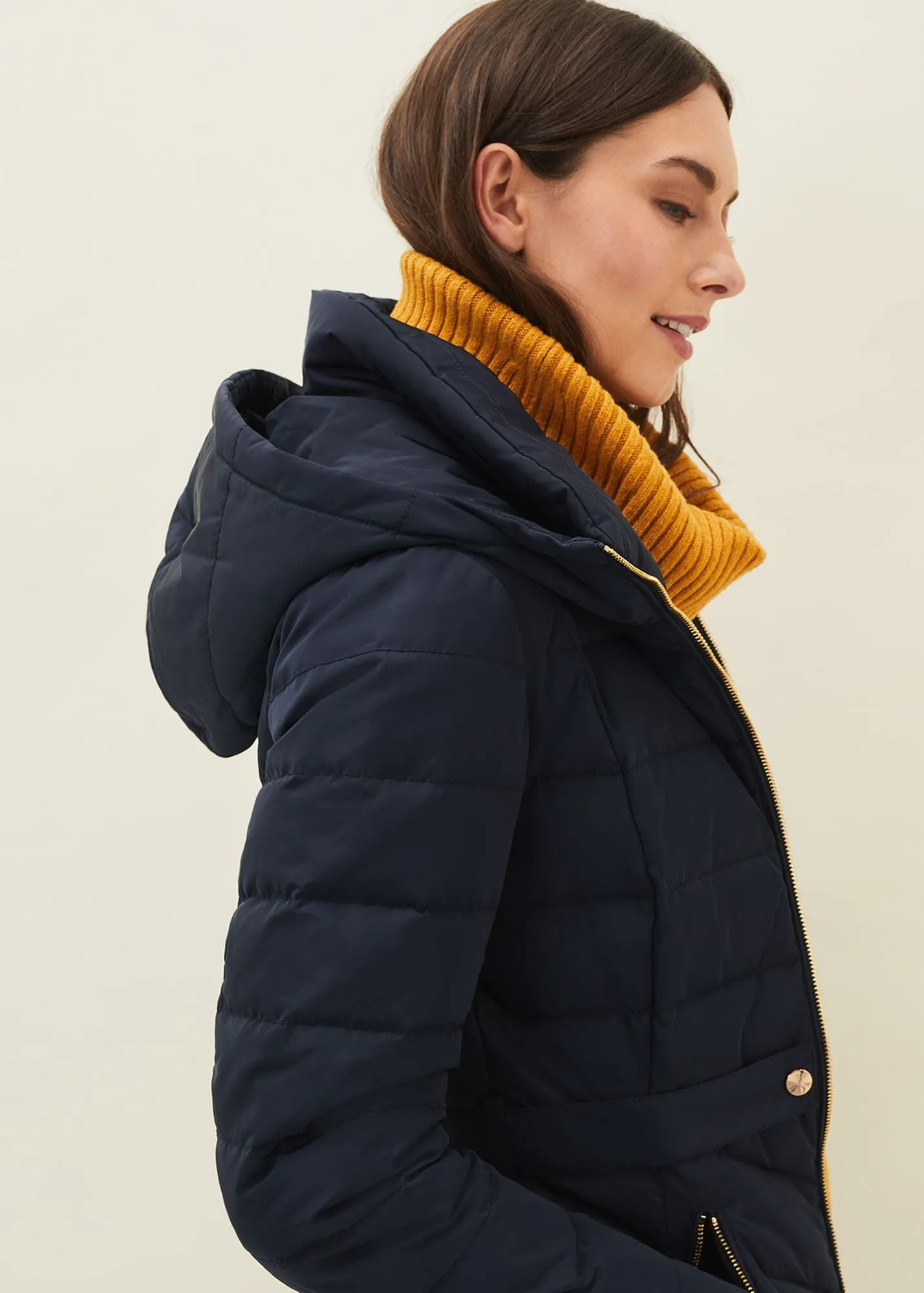 Bobbie Short Puffer Coat