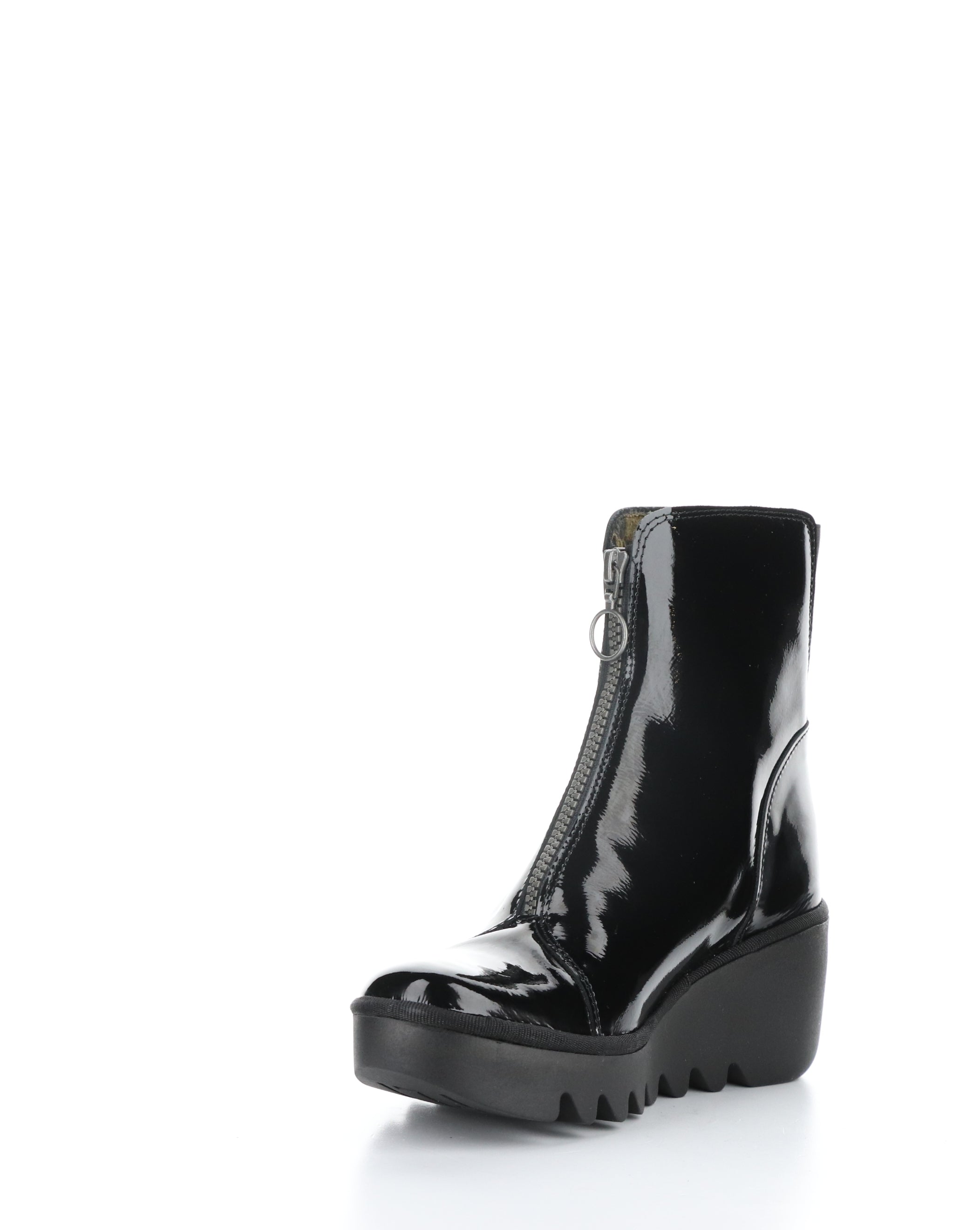 BOCE457FLY 003 BLACK Round Toe Boots