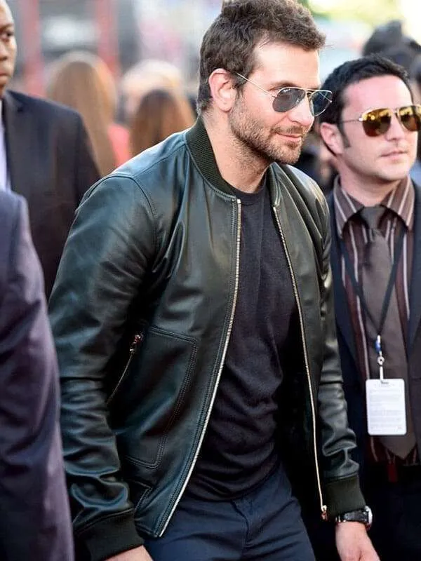 Bradley Cooper Leather Jacket - New American Jackets