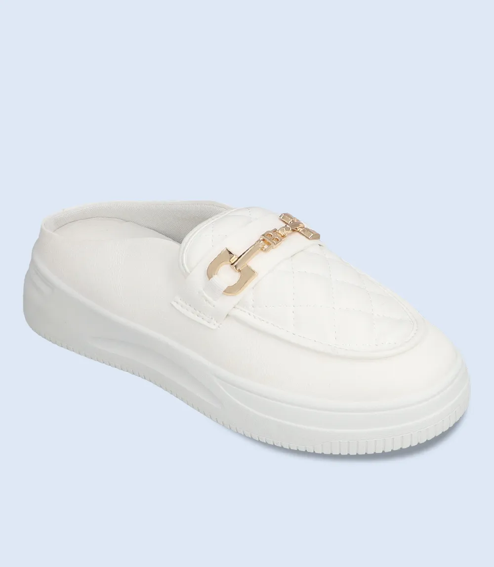 BW8251-WHITE-Women Sports Shoes