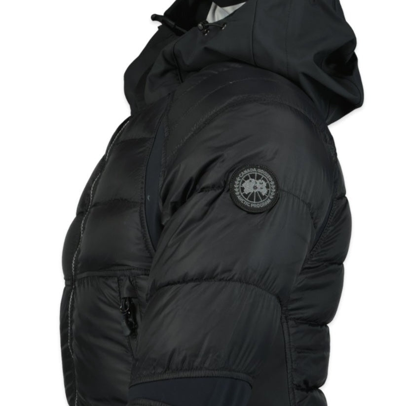 CANADA GOOSE  'HYBRIDGE SUTTON' HOODED PADDED JACKET BLACK