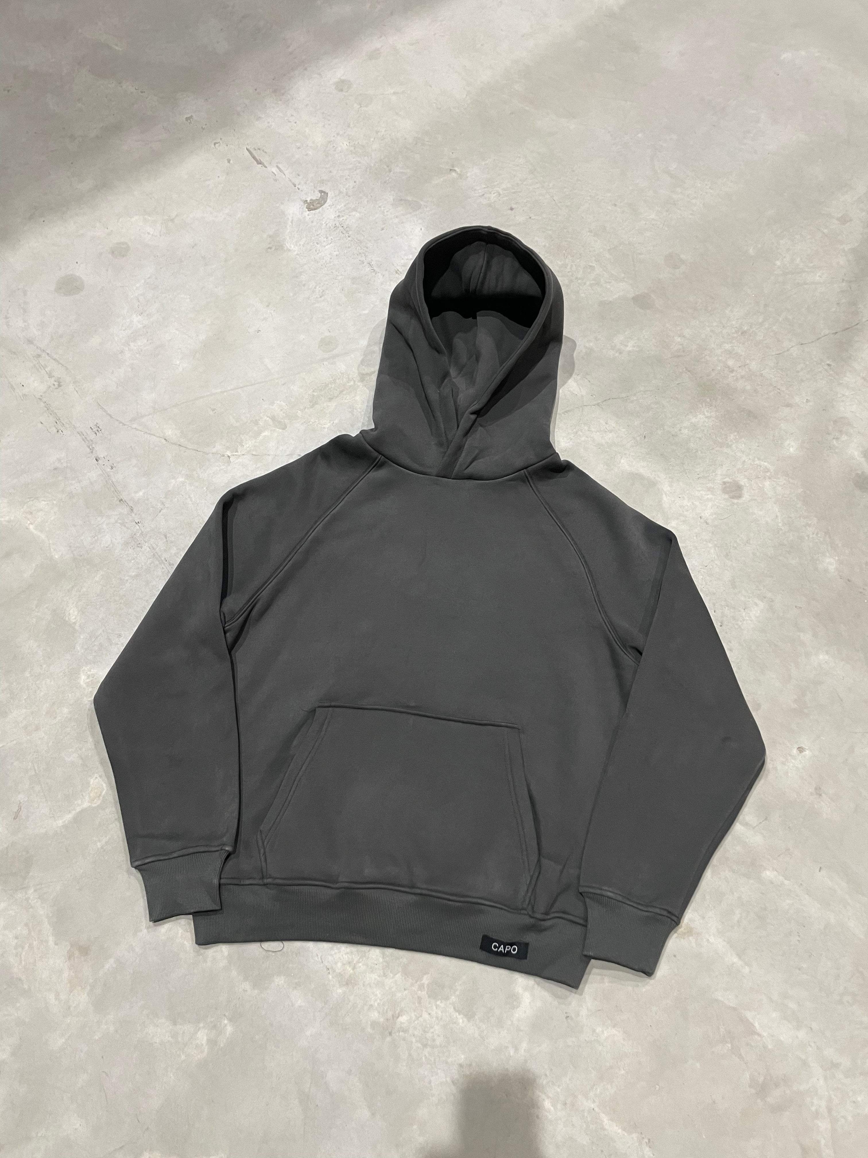 Capo RAGLAN Hoodie - Dark Grey