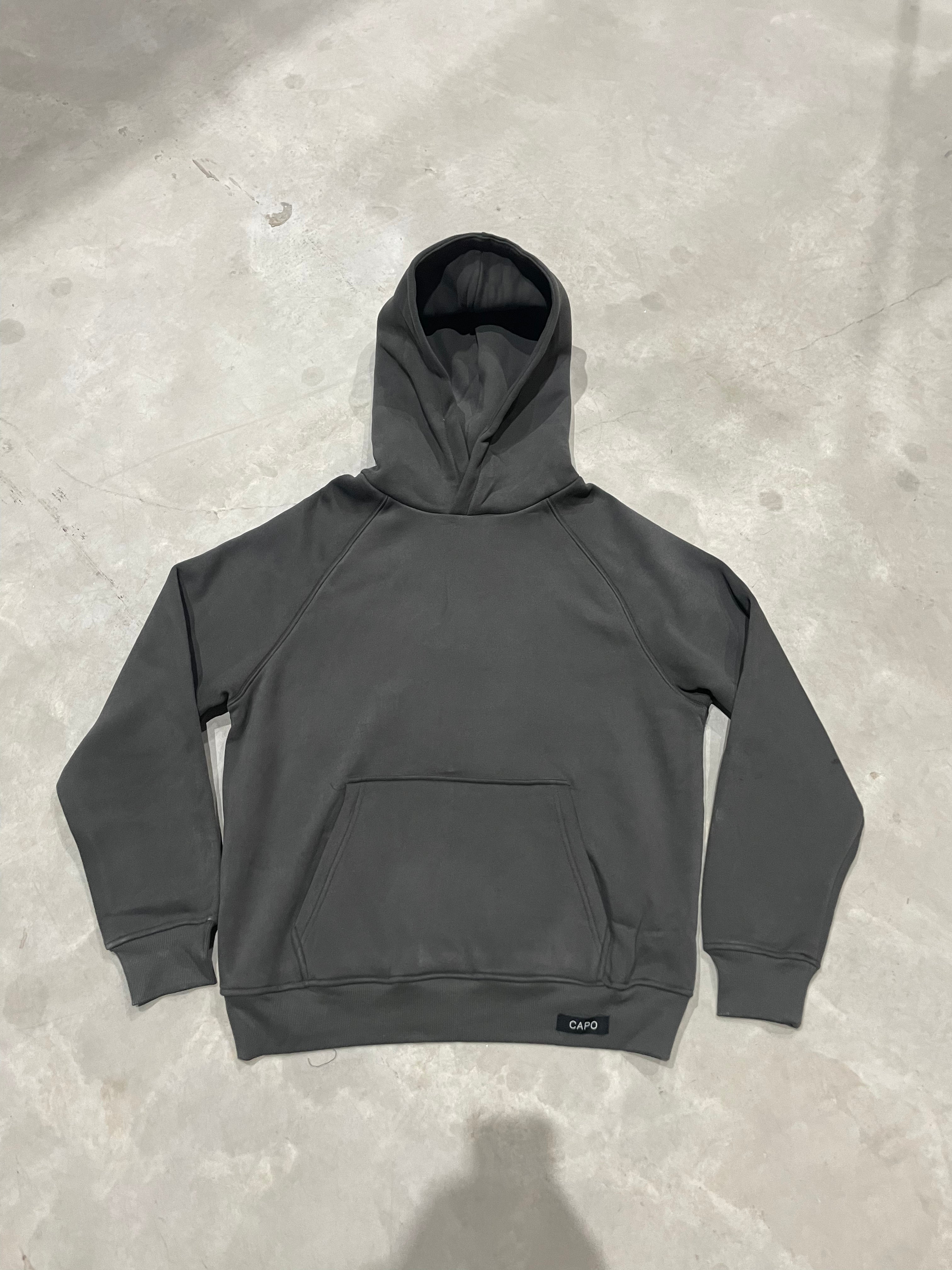 Capo RAGLAN Hoodie - Dark Grey