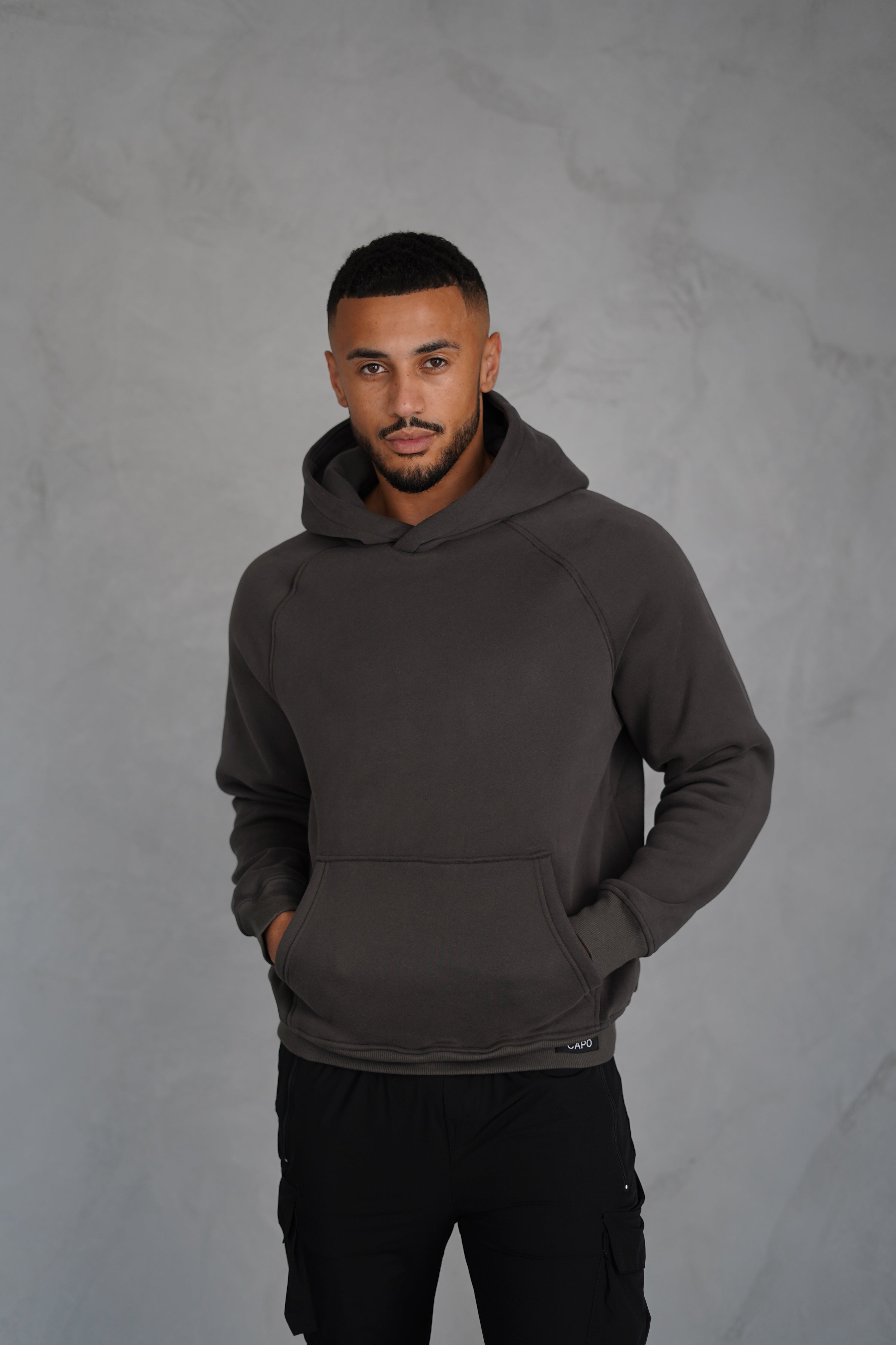 Capo RAGLAN Hoodie - Dark Grey