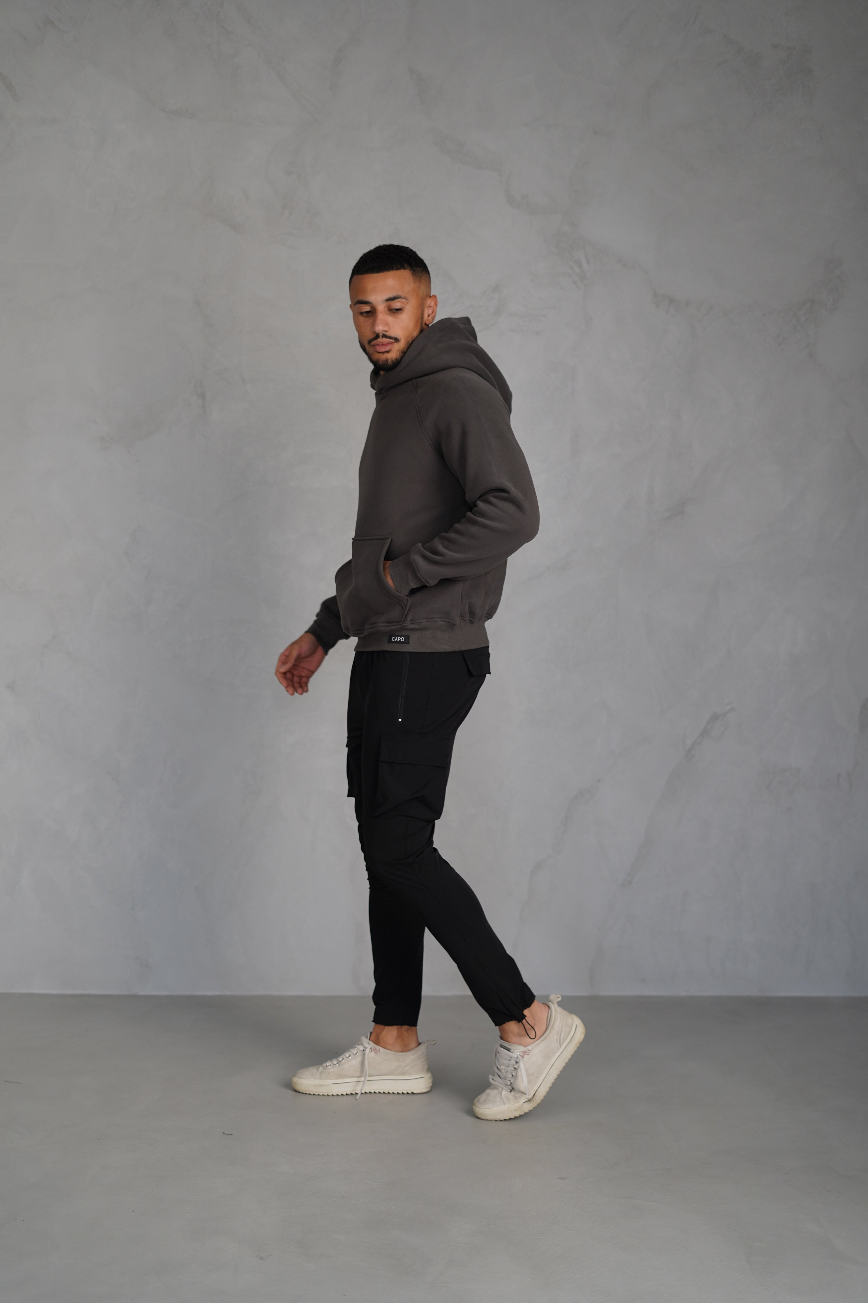 Capo RAGLAN Hoodie - Dark Grey