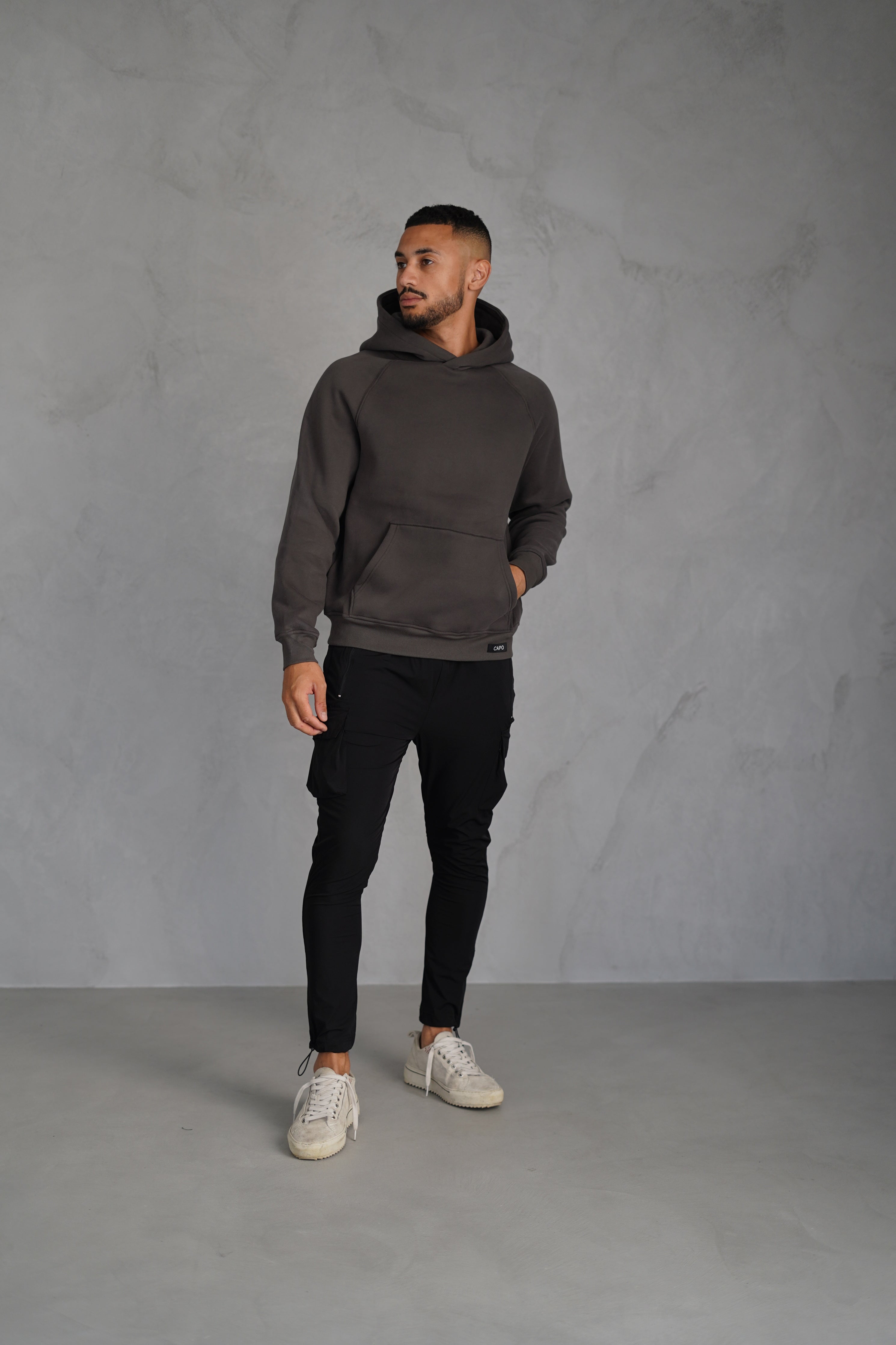 Capo RAGLAN Hoodie - Dark Grey