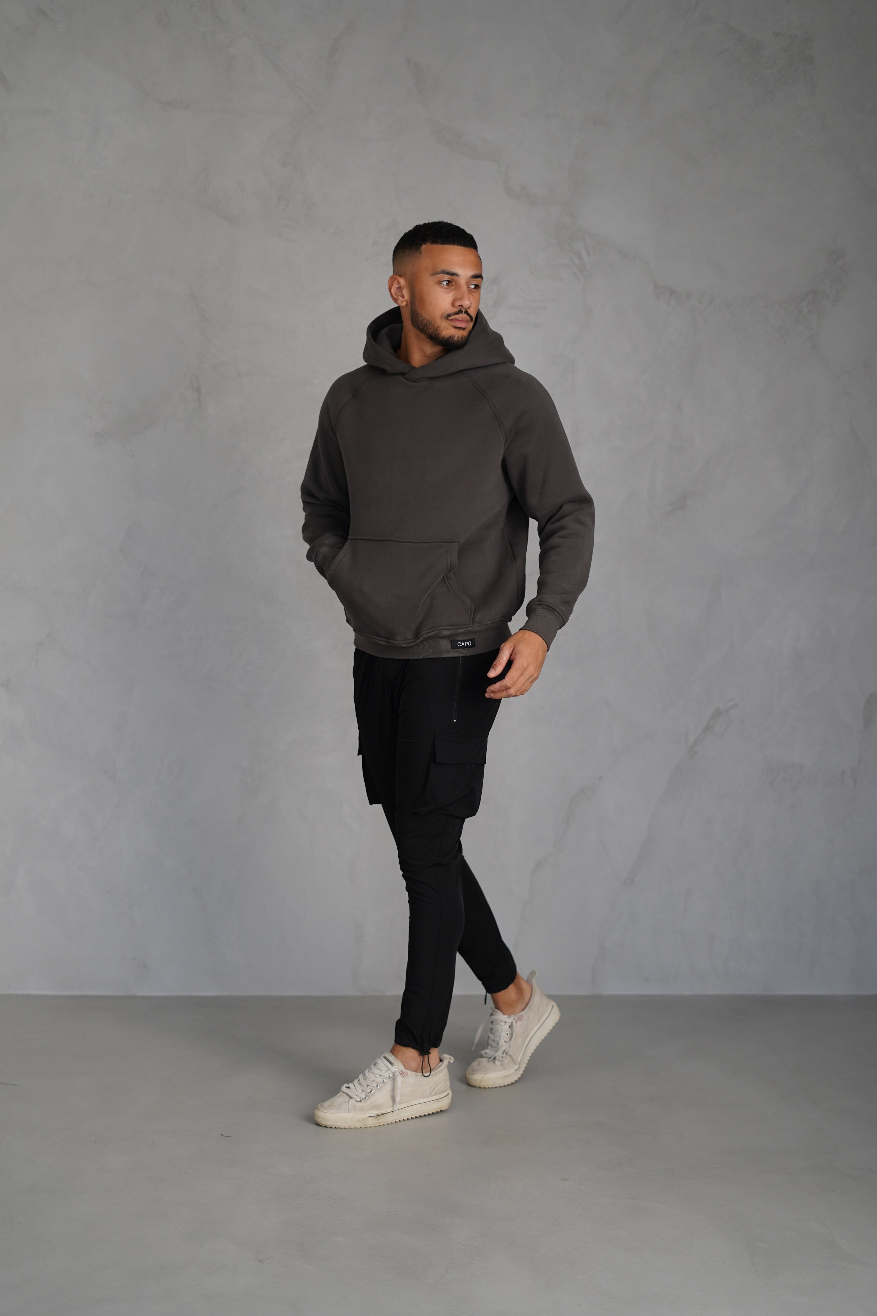 Capo RAGLAN Hoodie - Dark Grey