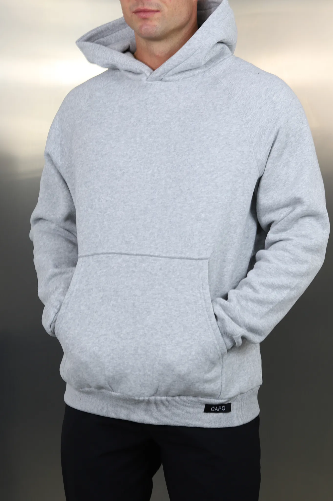 Capo RAGLAN Hoodie - Light Grey