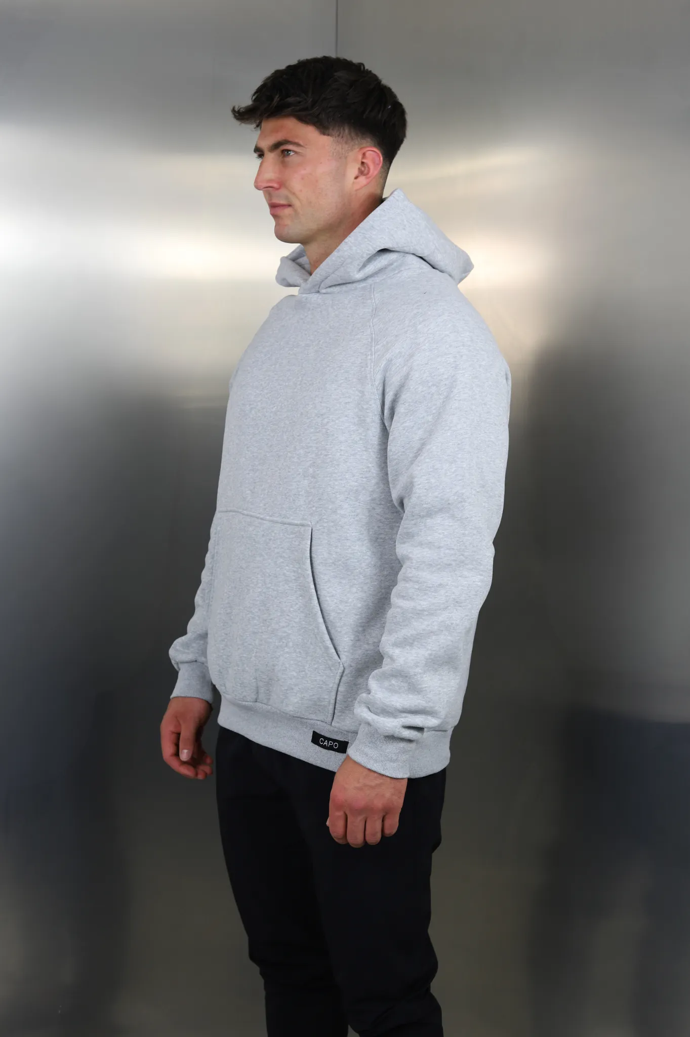 Capo RAGLAN Hoodie - Light Grey