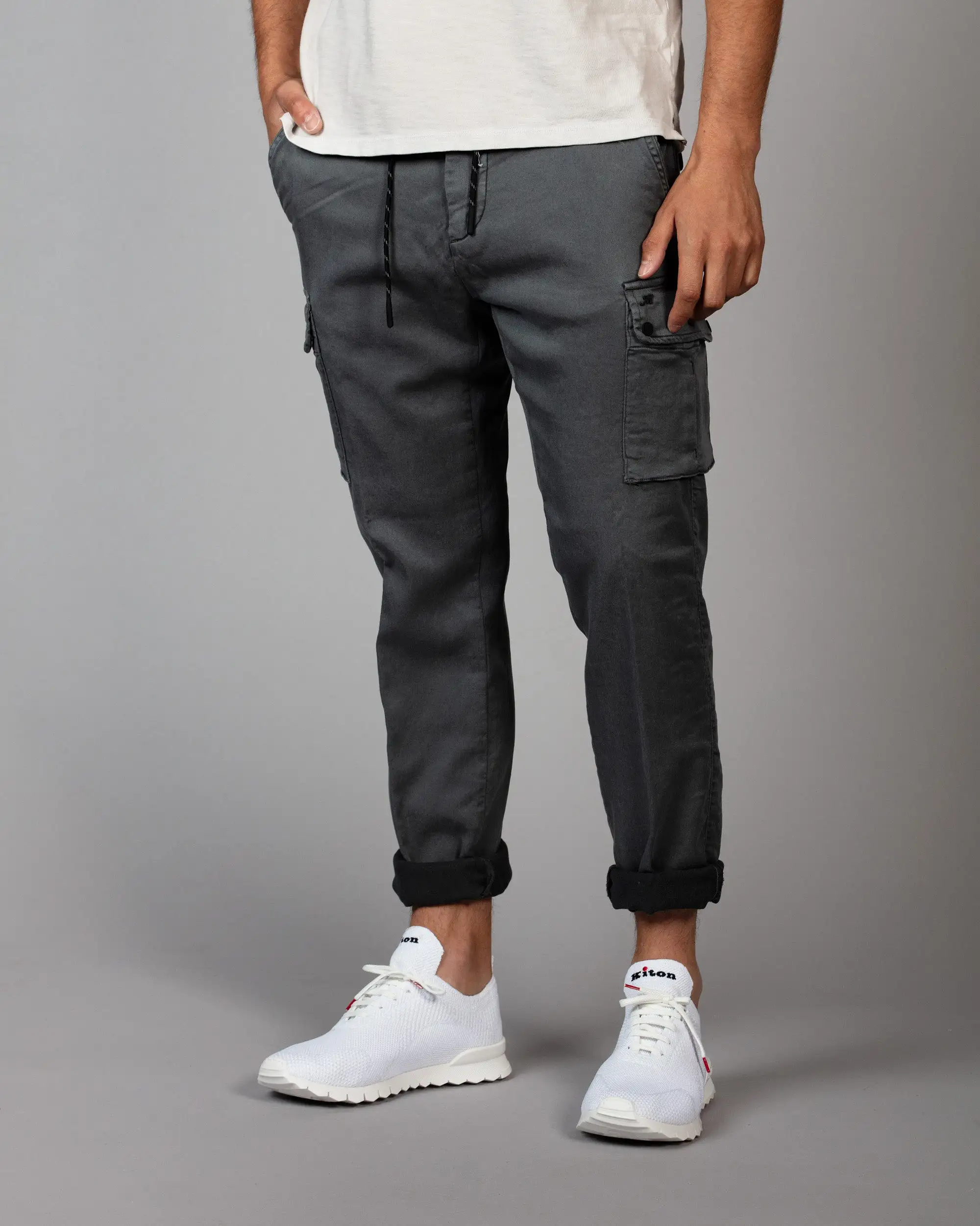 Cargo Pants with Drawstring