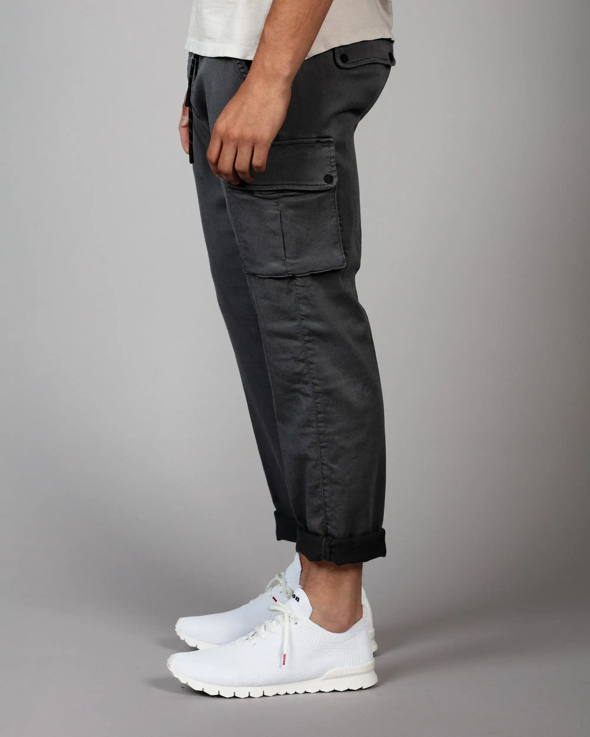 Cargo Pants with Drawstring