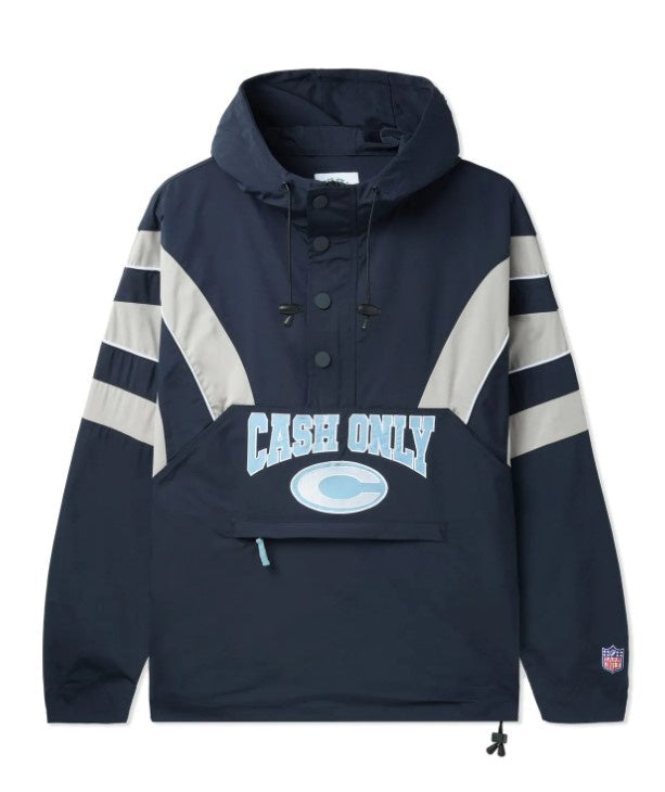 Cash Only League Anorak Jacket / Navy / Grey