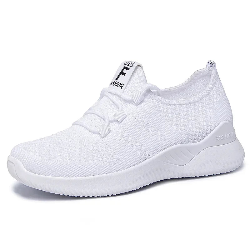 Casual Sneakers Comfortable Breathable Women Lace-up Shoes