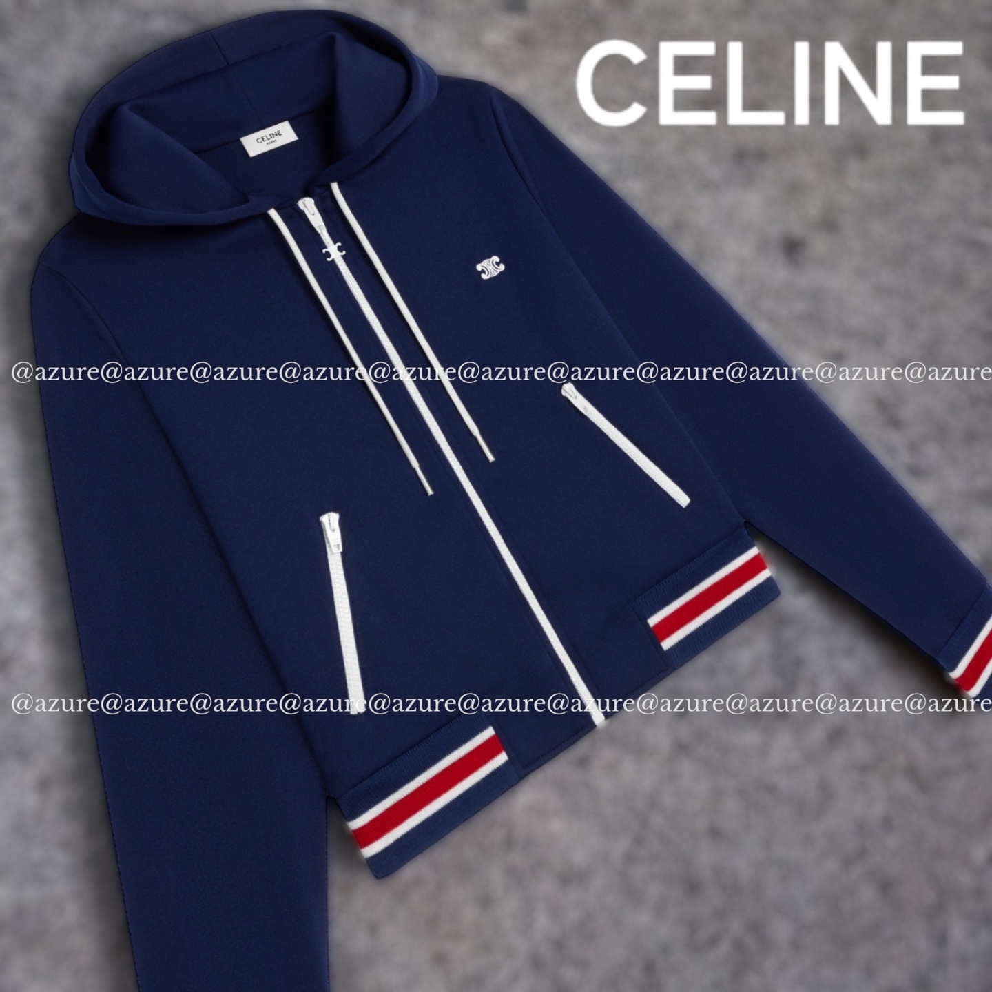 CELINE  |tracksuit jacket in double face jersey