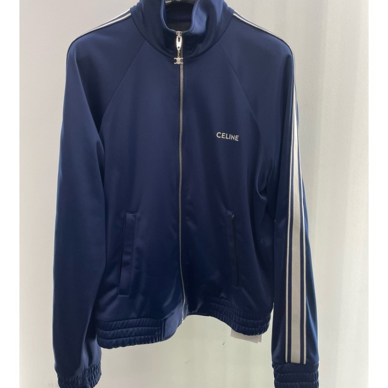 CELINE  |tracksuit jacket in vintage double jersey