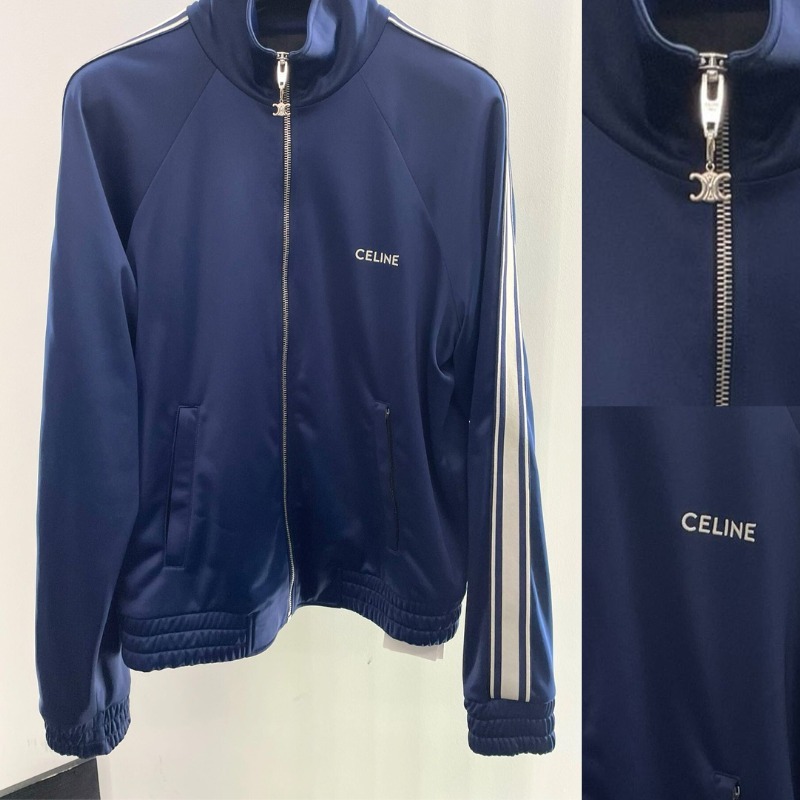 CELINE  |tracksuit jacket in vintage double jersey