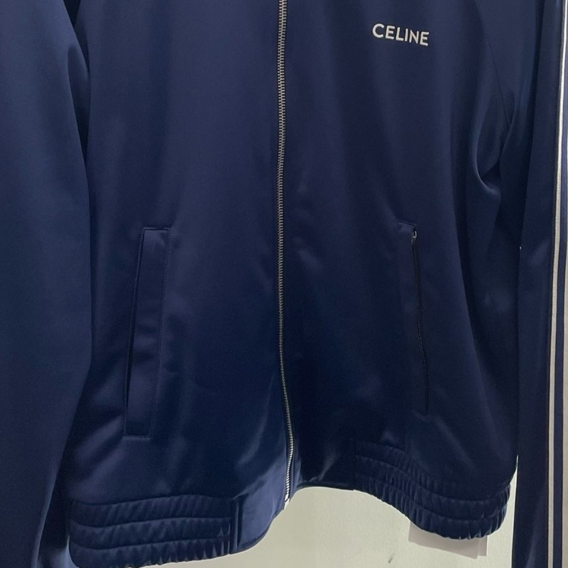 CELINE  |tracksuit jacket in vintage double jersey