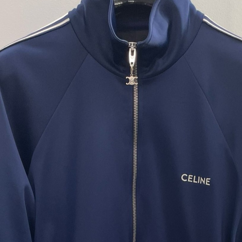 CELINE  |tracksuit jacket in vintage double jersey