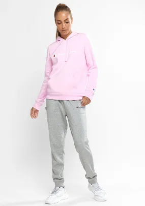 Champion Womens Script Hoodie <BR> CWG4N XDY