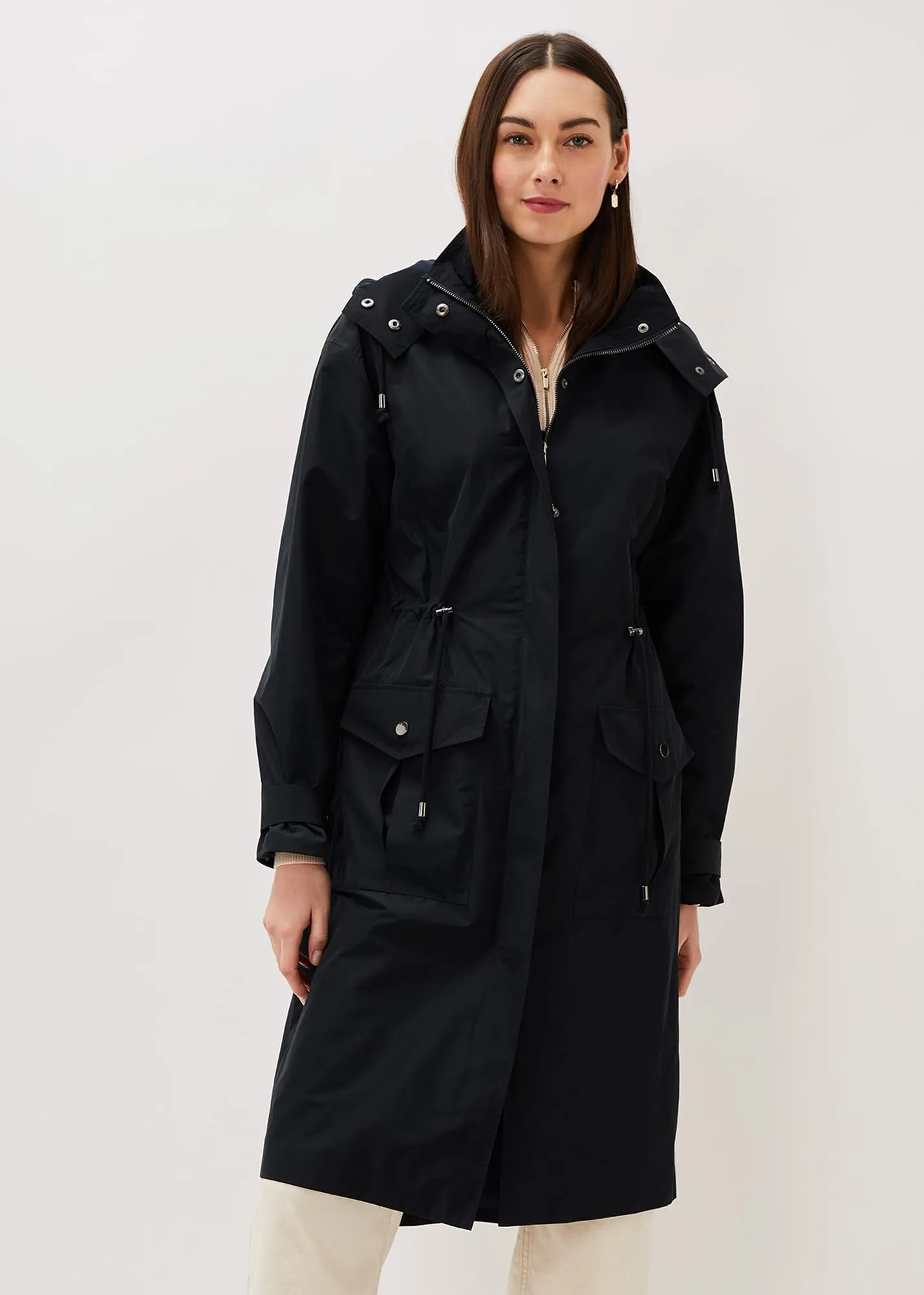 Chloe Longline Parka Coat