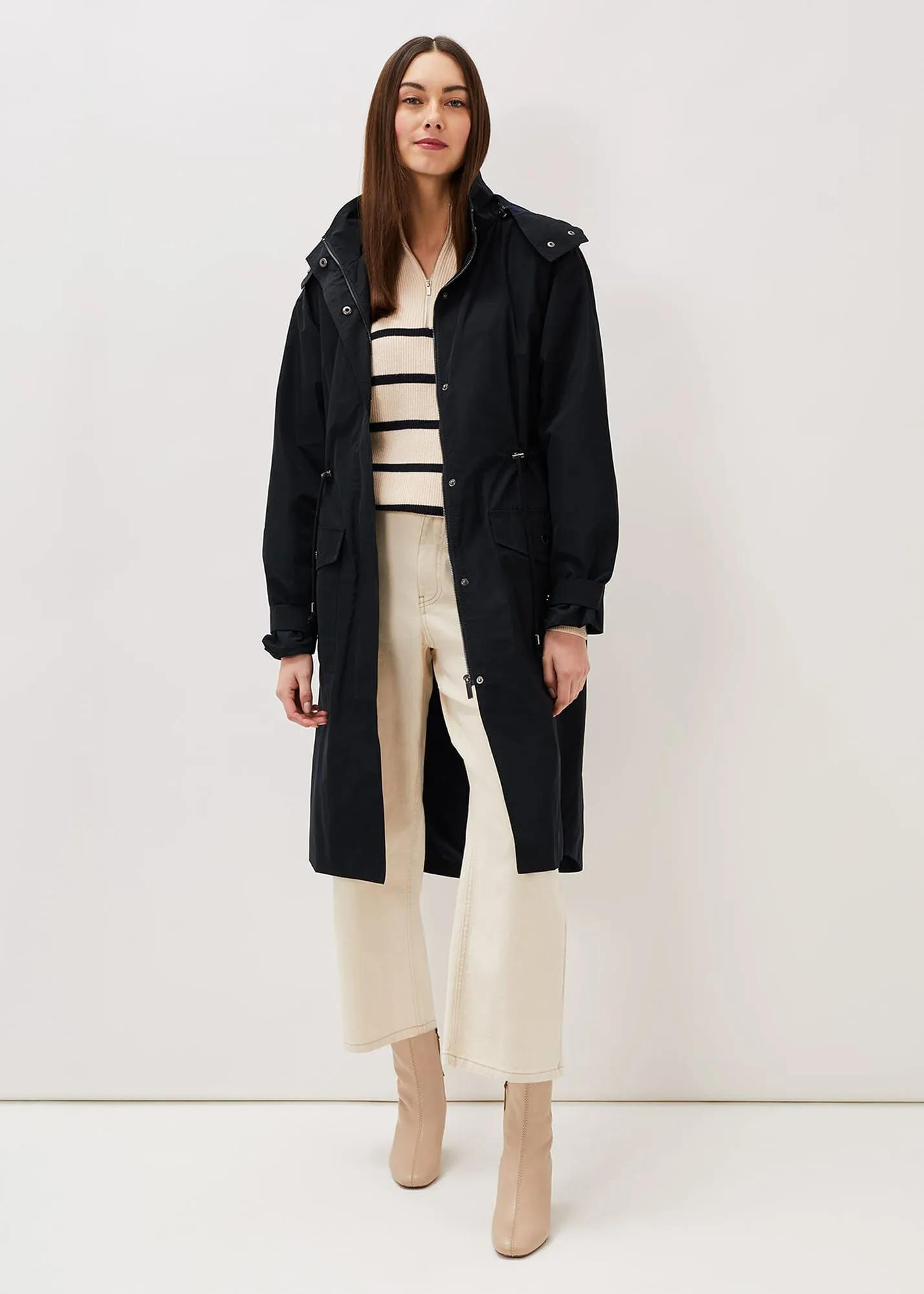 Chloe Longline Parka Coat